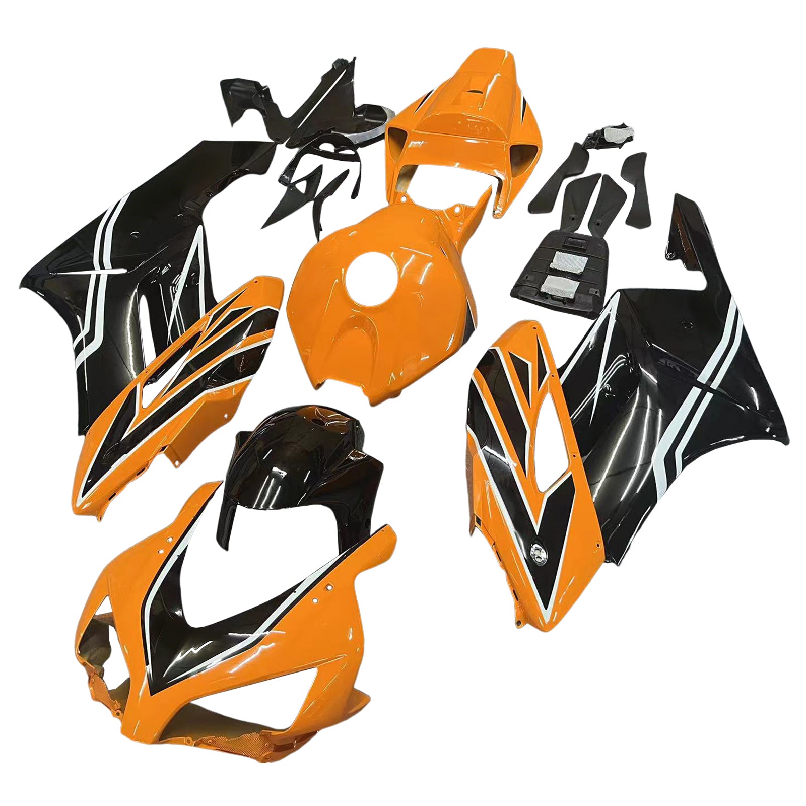 Amotopart Honda CBR1000RR 2004-2005 Kit Carénage Carrosserie Plastique ABS