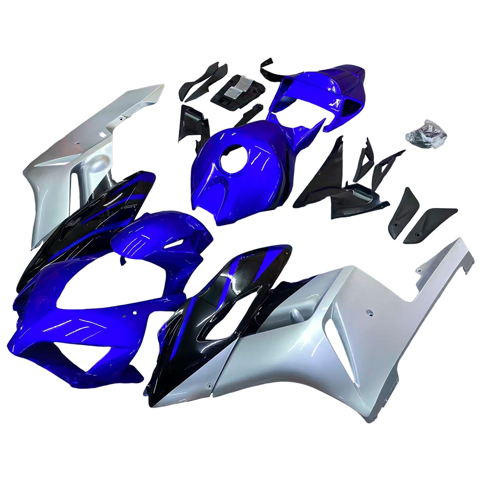 Amotopart Honda CBR1000RR 2004-2005 Kit Carénage Carrosserie Plastique ABS