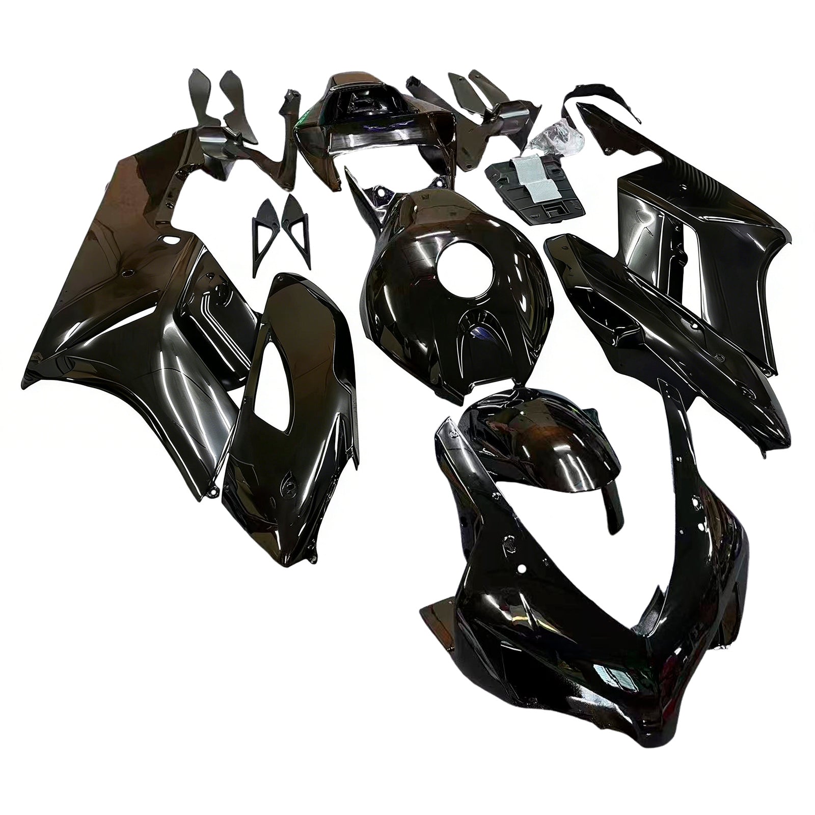 Amotopart Honda CBR1000RR 2004-2005 Kit Carénage Carrosserie Plastique ABS