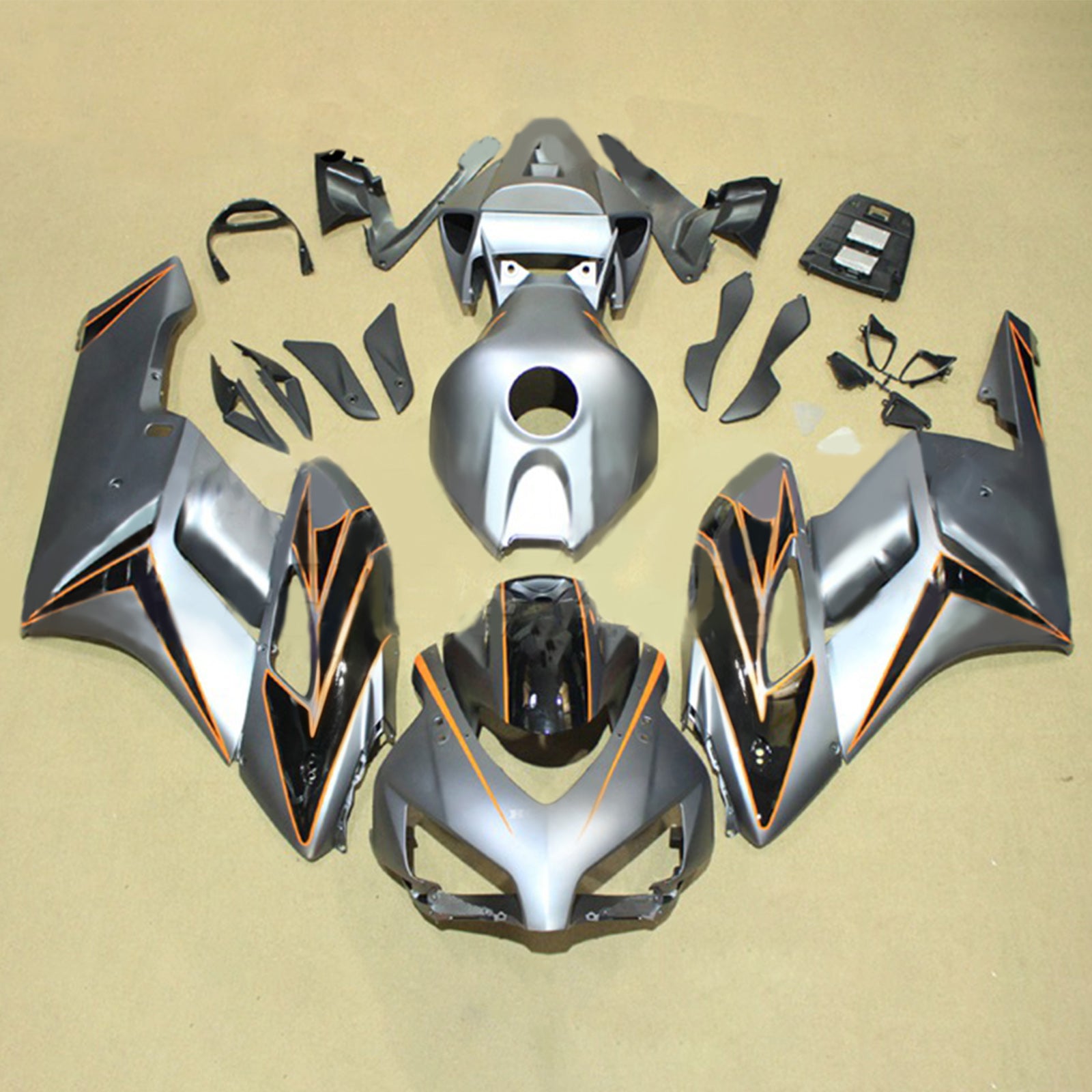 Amotopart Honda CBR1000RR 2004-2005 Zestaw owiewek nadwozia z tworzywa ABS