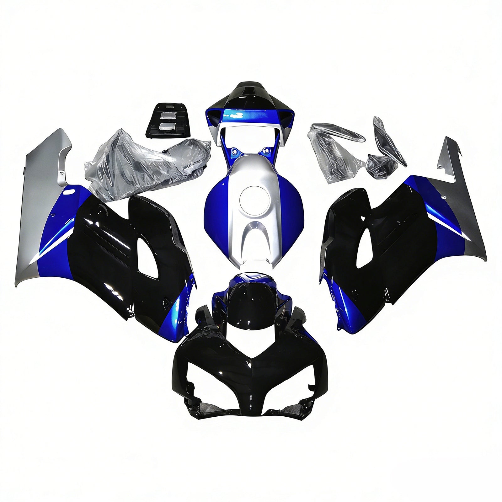 Amotopart Honda CBR1000RR 2004-2005 Kit carena carrozzeria in plastica ABS