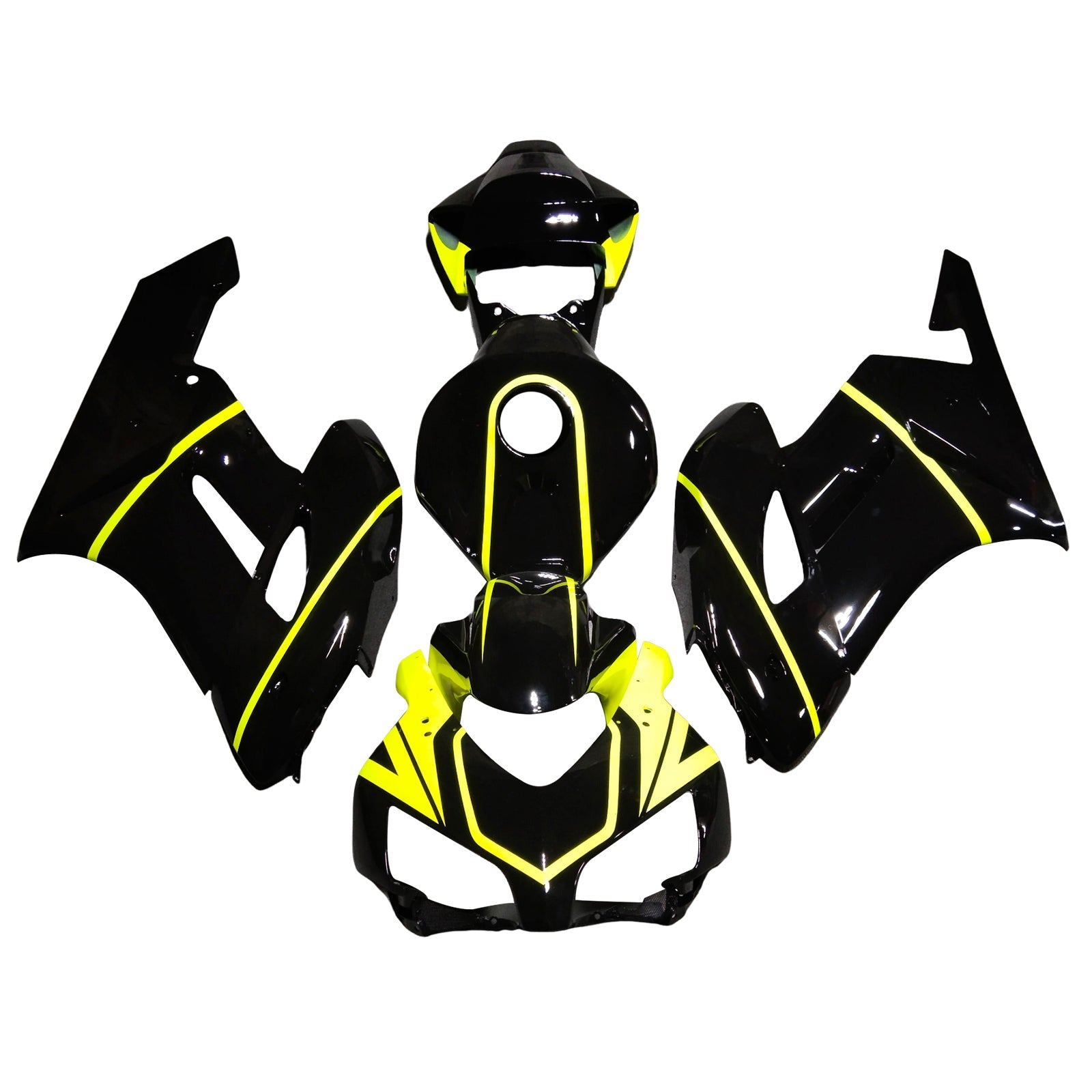 Amotopart Honda CBR1000RR 2004-2005 Kit carena carrozzeria in plastica ABS