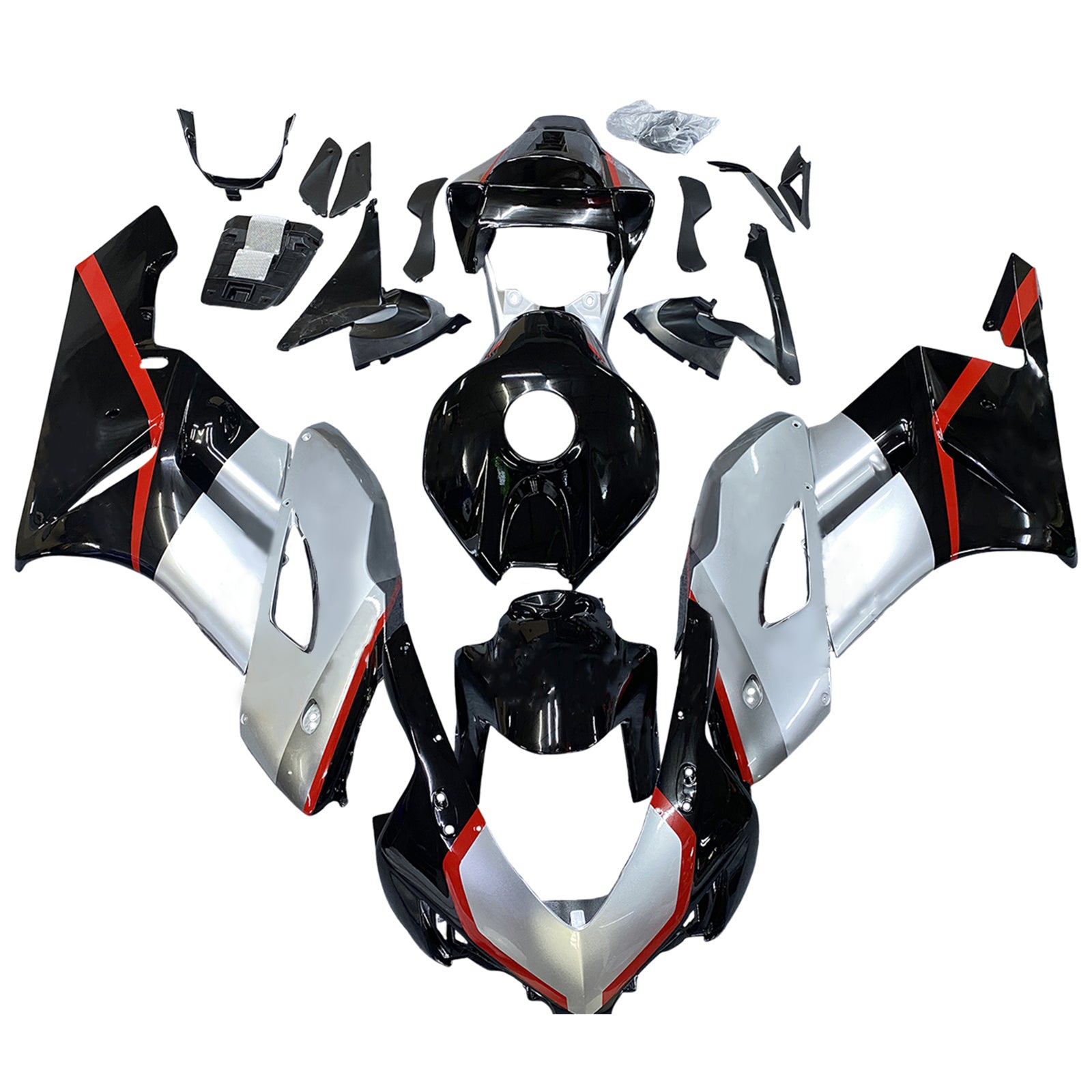 Amotopart Honda CBR1000RR 2004-2005 Zestaw Carroserie Plastic ABS