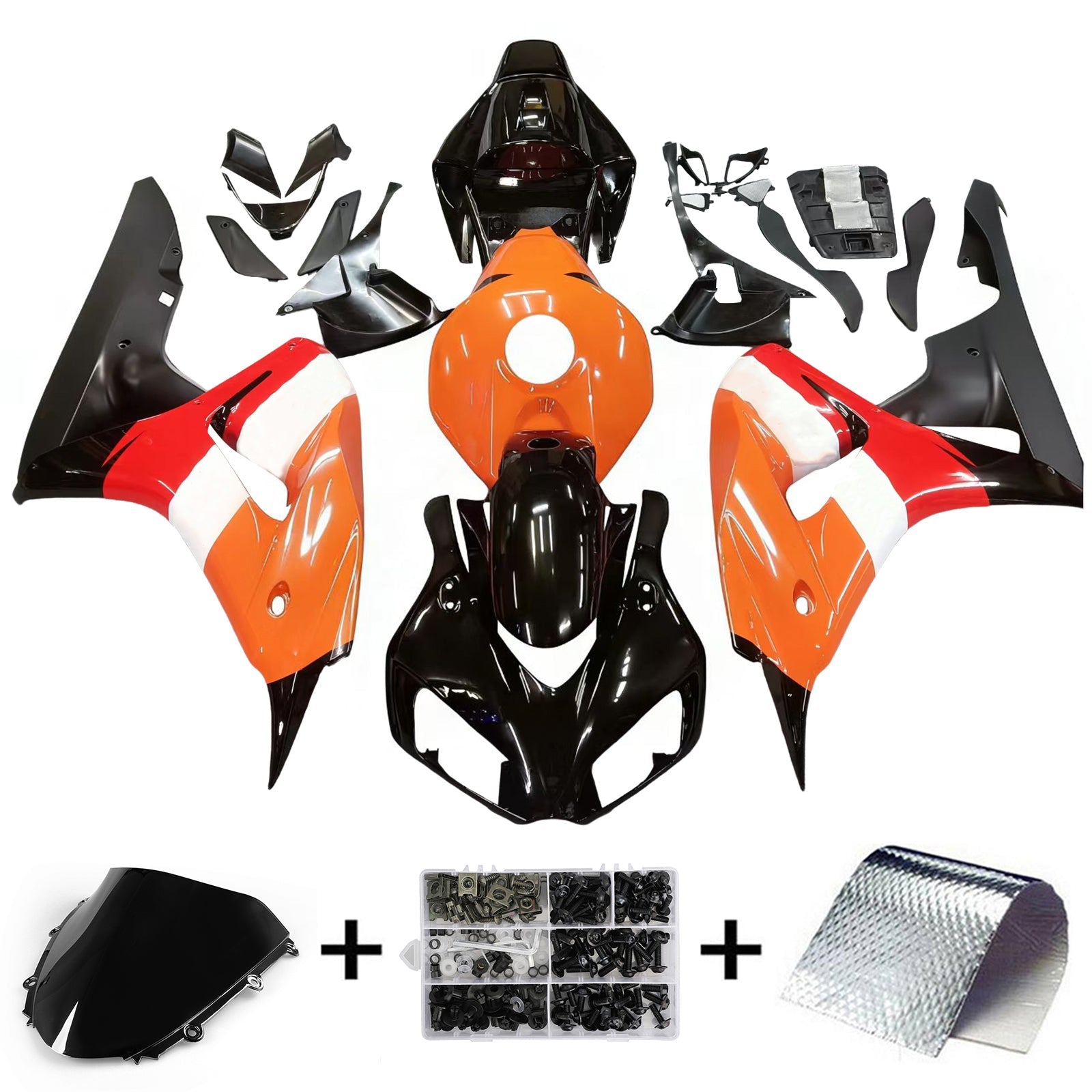 2006-2007 Honda CBR1000rr injection Kit de carénage