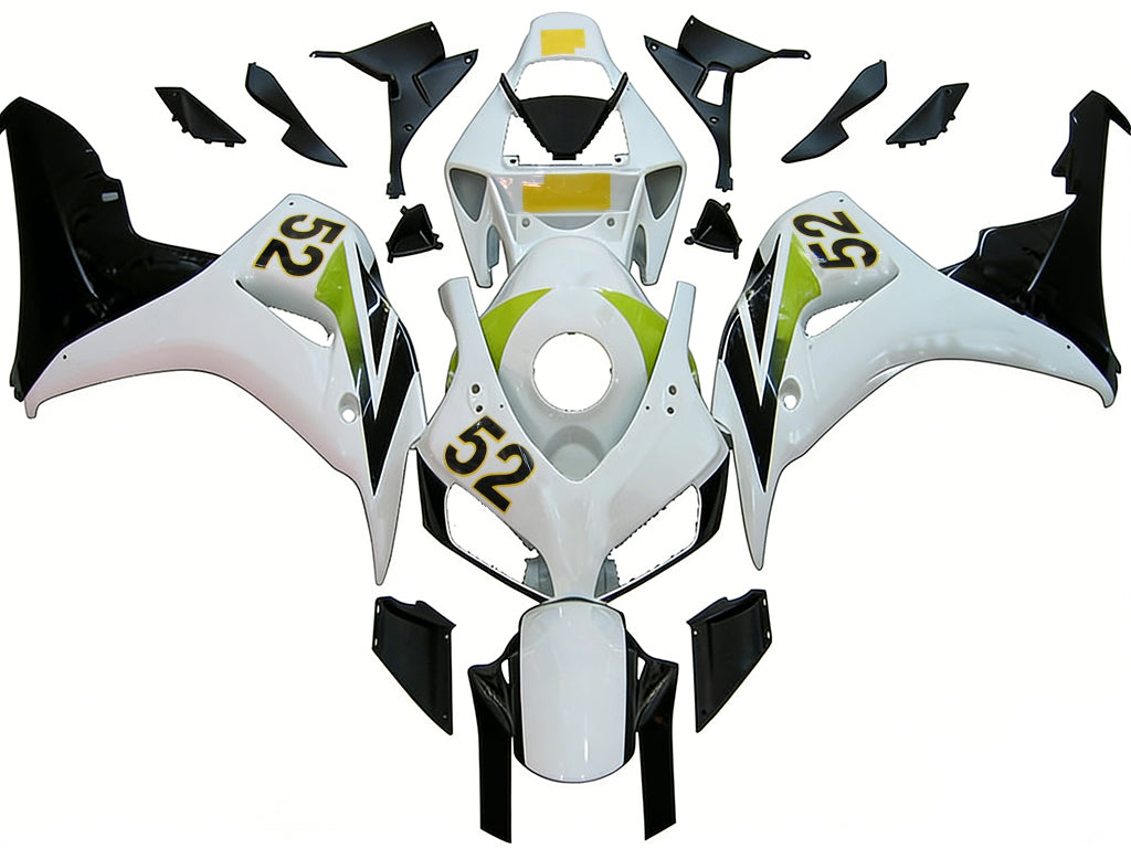 Ranges Amotopart 2006-2007 Honda CBR 1000 RR Blanc št.52 Hannspree Generic