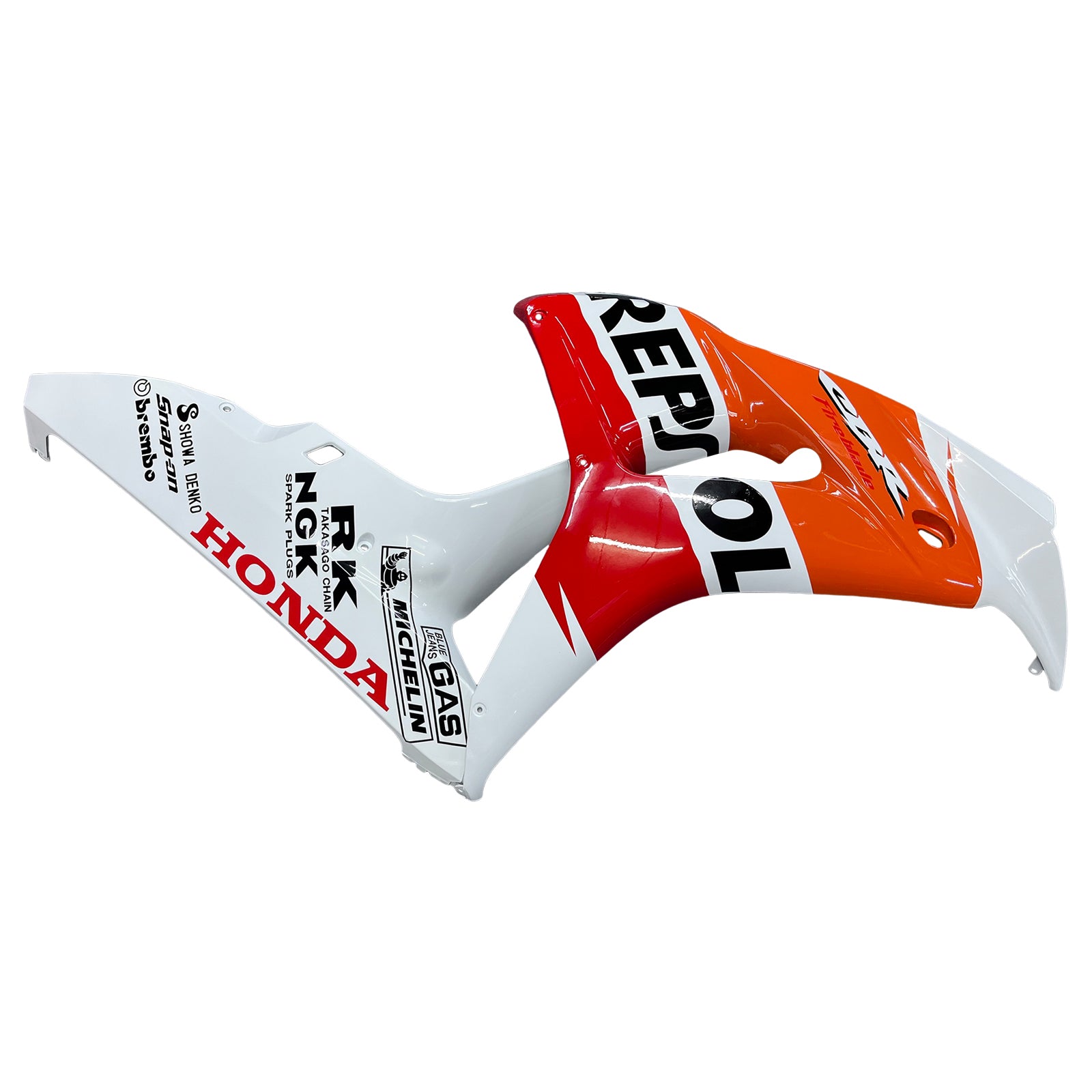 Carénages Amotopart 2006-2007 Honda CBR 1000 RR Blanc Orange Repsol Generic