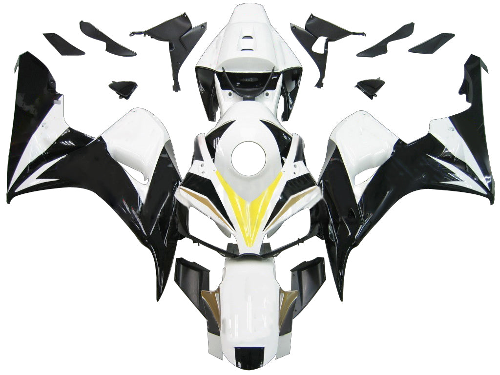 Carene Amotopart 2006-2007 Honda CBR 1000 RR Bianco e Nero Generico