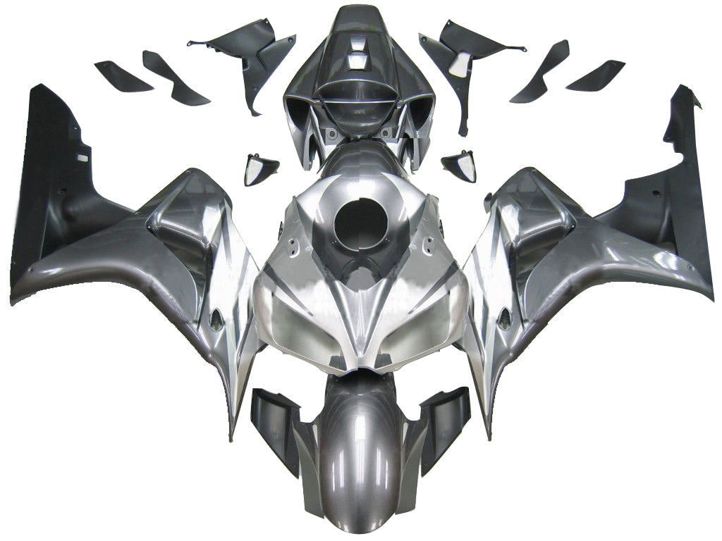 Amotopart stroomlijnkappen 2006-2007 Honda CBR 1000 RR zilver 2 tinten CBR generiek