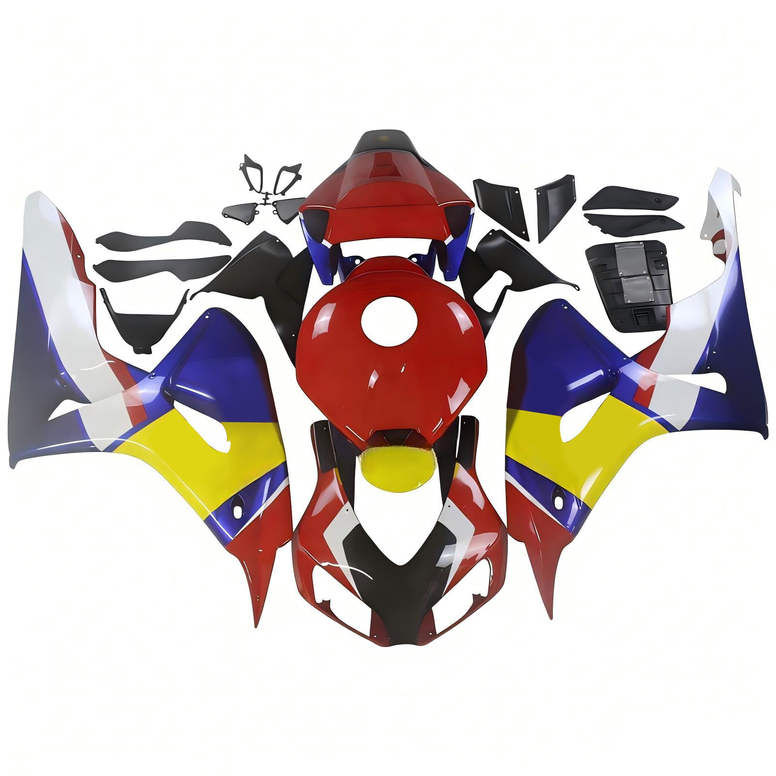 Injectiekuipset carrosserie kunststof ABS voor Honda CBR1000RR 2006-2007