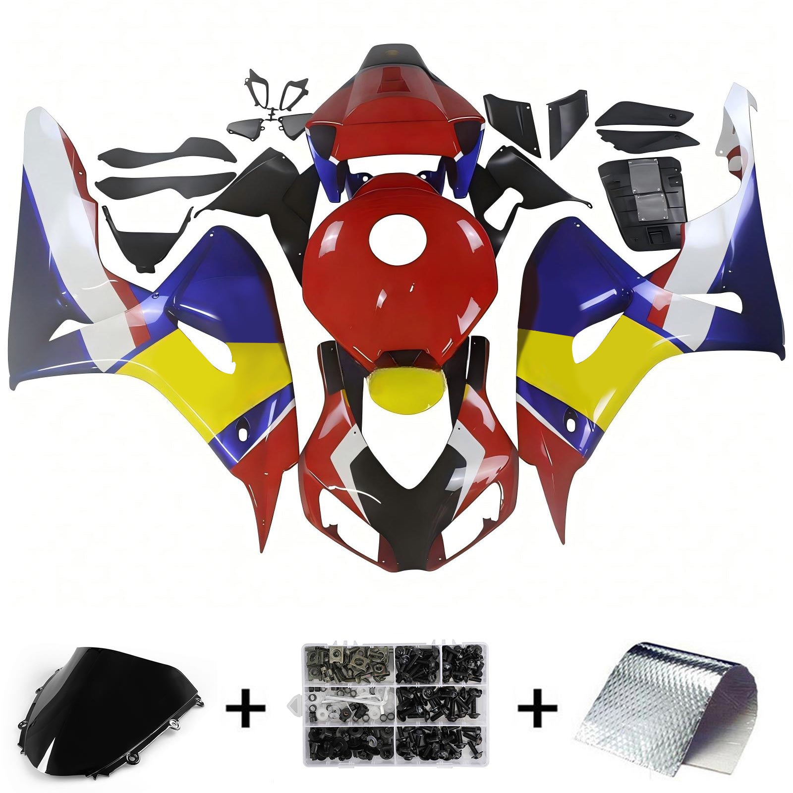 Injection Fairing Kit Bodywork Plastic ABS For Honda CBR1000RR 2006-2007