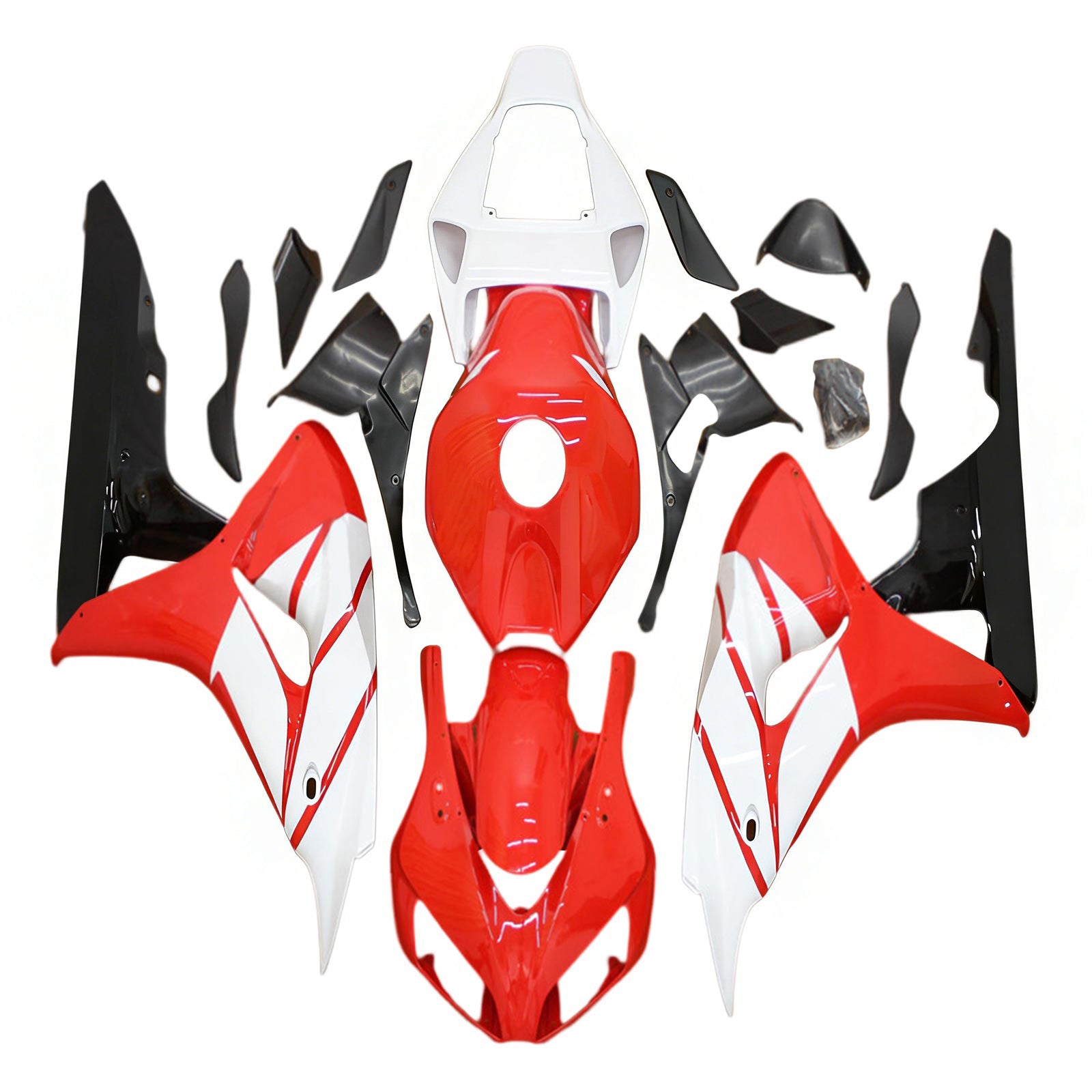 Amotopart Honda CBR1000RR 2006-2007 ABS muovinen korin suojasarja