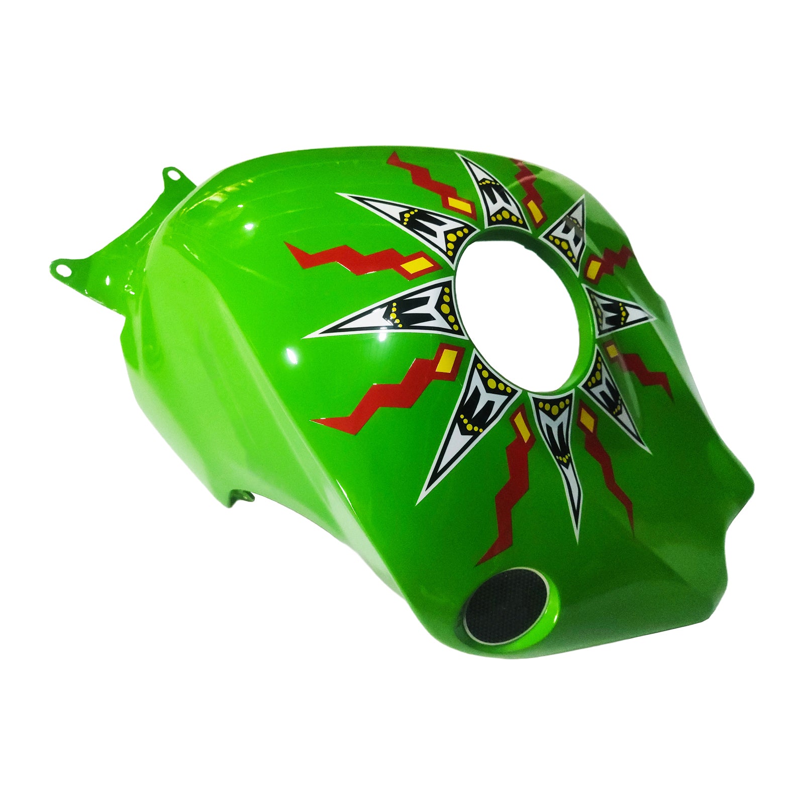 Carene Amotopart 2008-2011 Honda CBR 1000 RR Nero Verde Valentino Rossi Generico