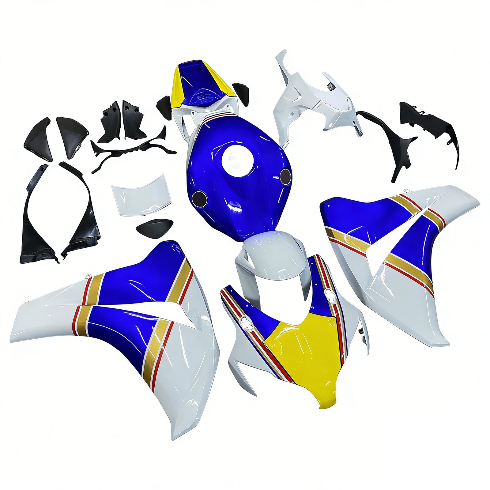 Mercati Amotopart 2008-2011 Honda CBR 1000 RR White Rothmans Honda generico