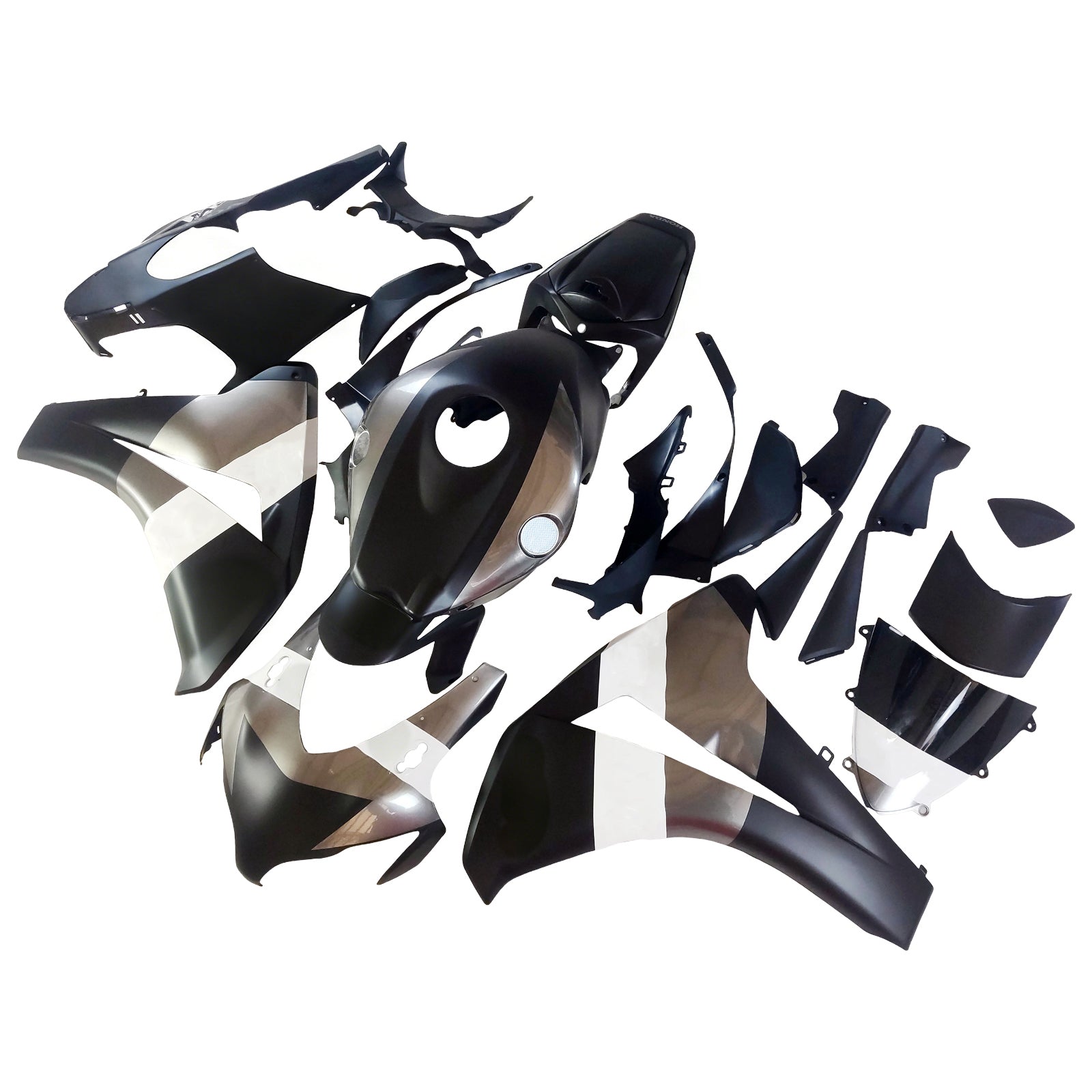 Carénages Amotopart 2008-2011 Honda CBR 1000 RR Noir Argent Repsol Generic