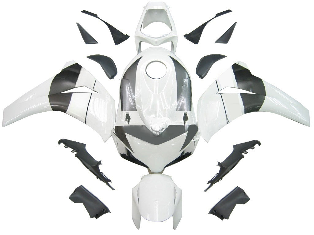 Amotopart Carena 2008-2011 Honda CBR 1000 RR Bianco e Argento Repsol Generic