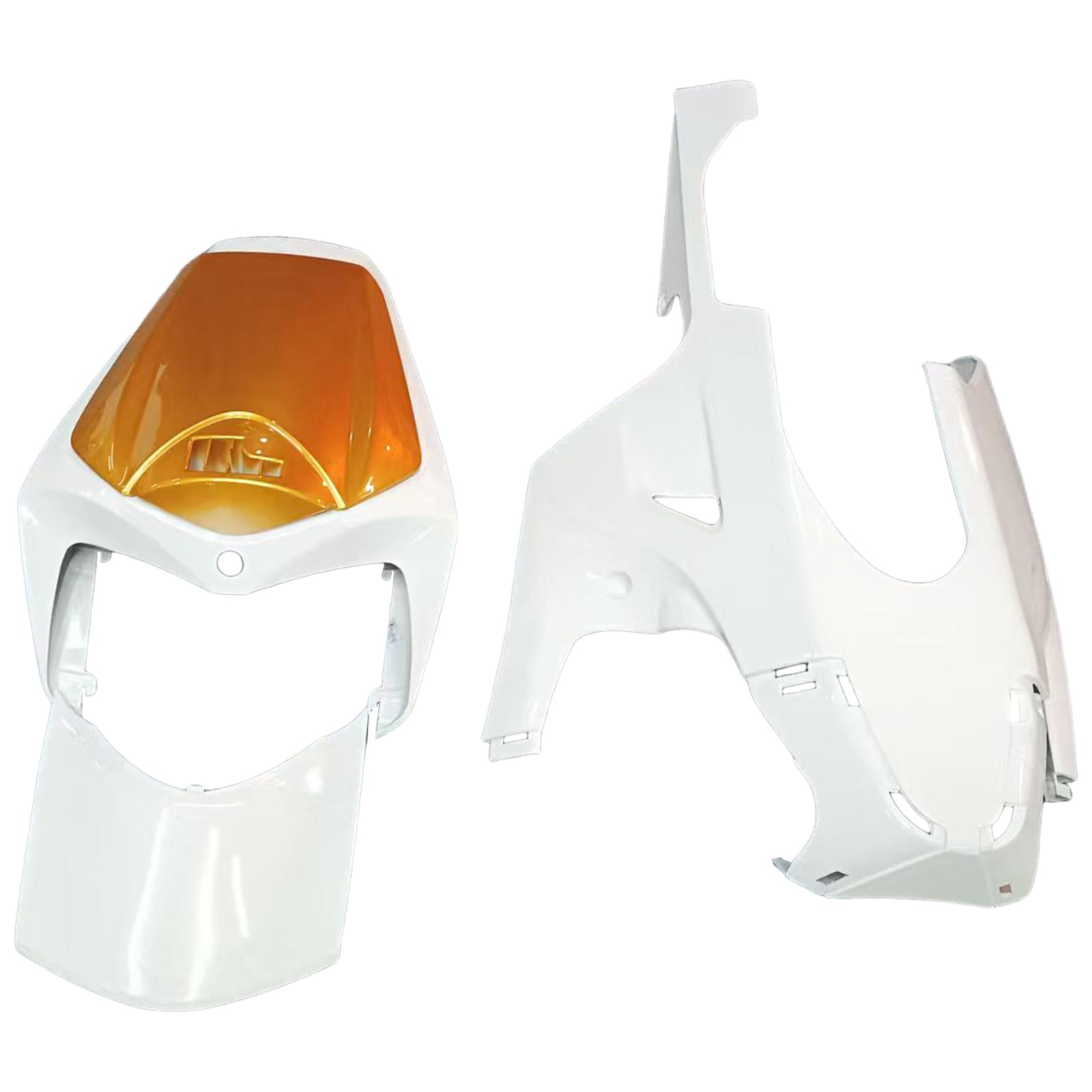 Carénages Amotopart 2008-2011 Honda CBR 1000 RR Blanc &amp; Or Sport-Evo Generic