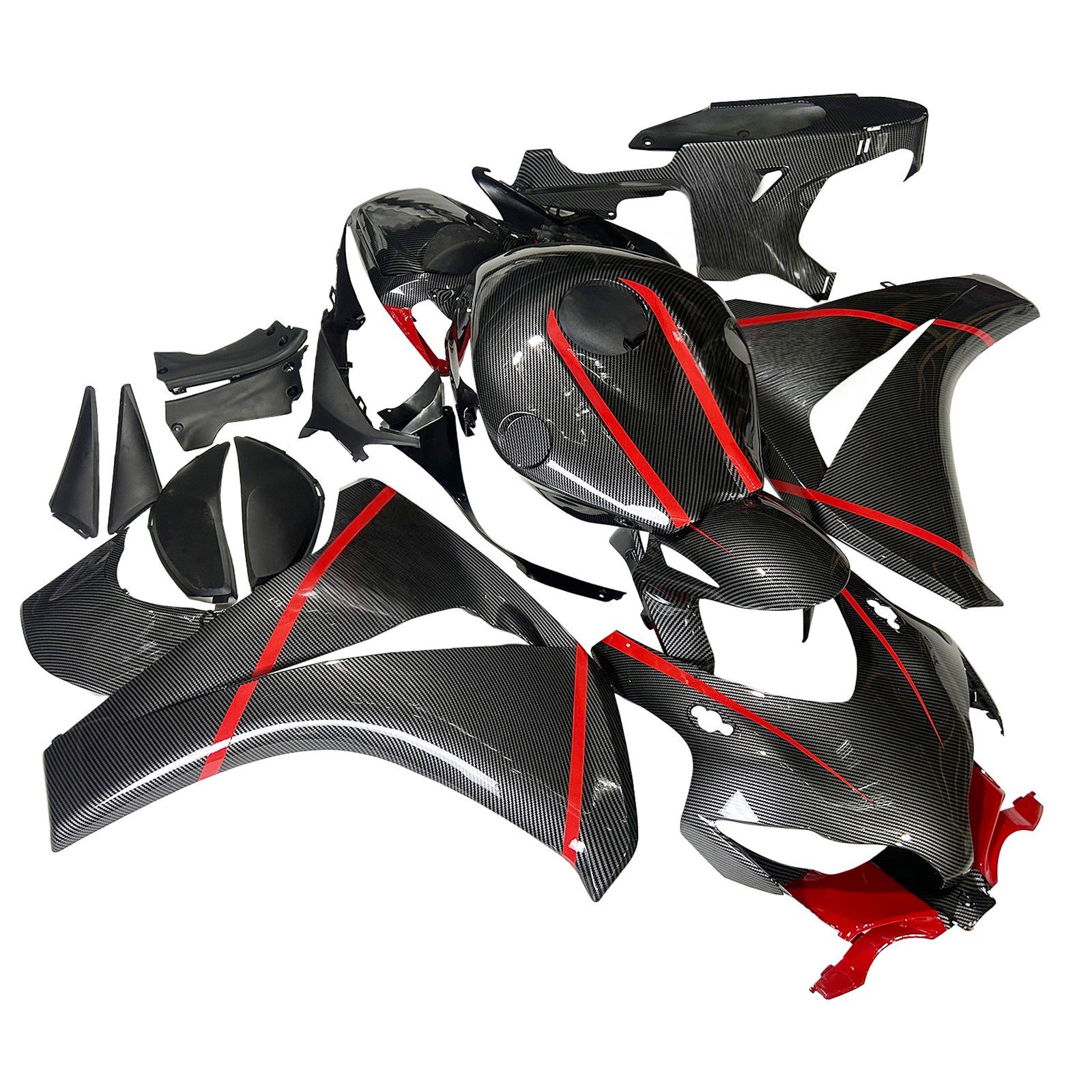2008-2011 Honda CBR1000RR Kit de inyección de carperos de plástico