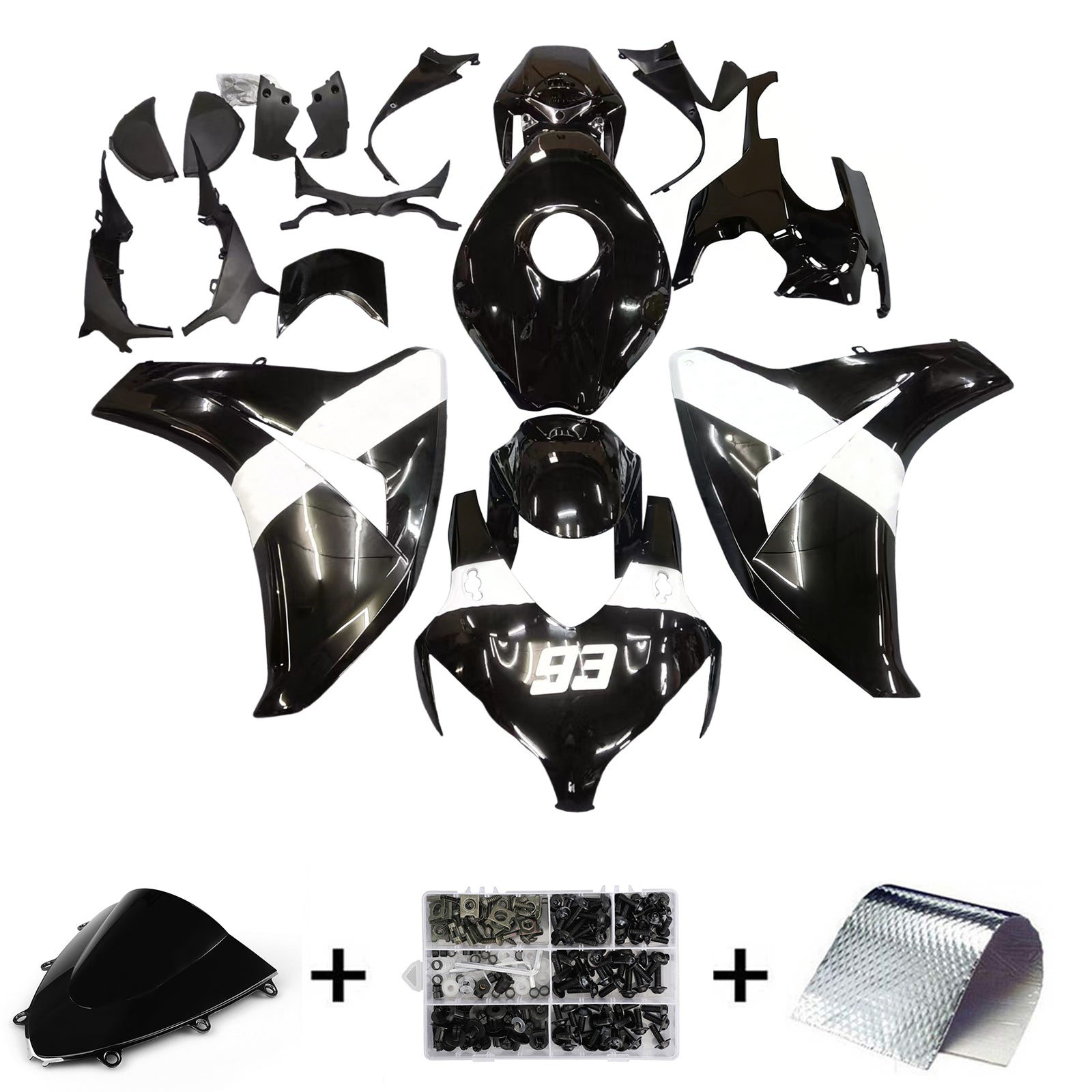 2008-2011 Honda CBR1000RR Injection Kit of Plastic Camer