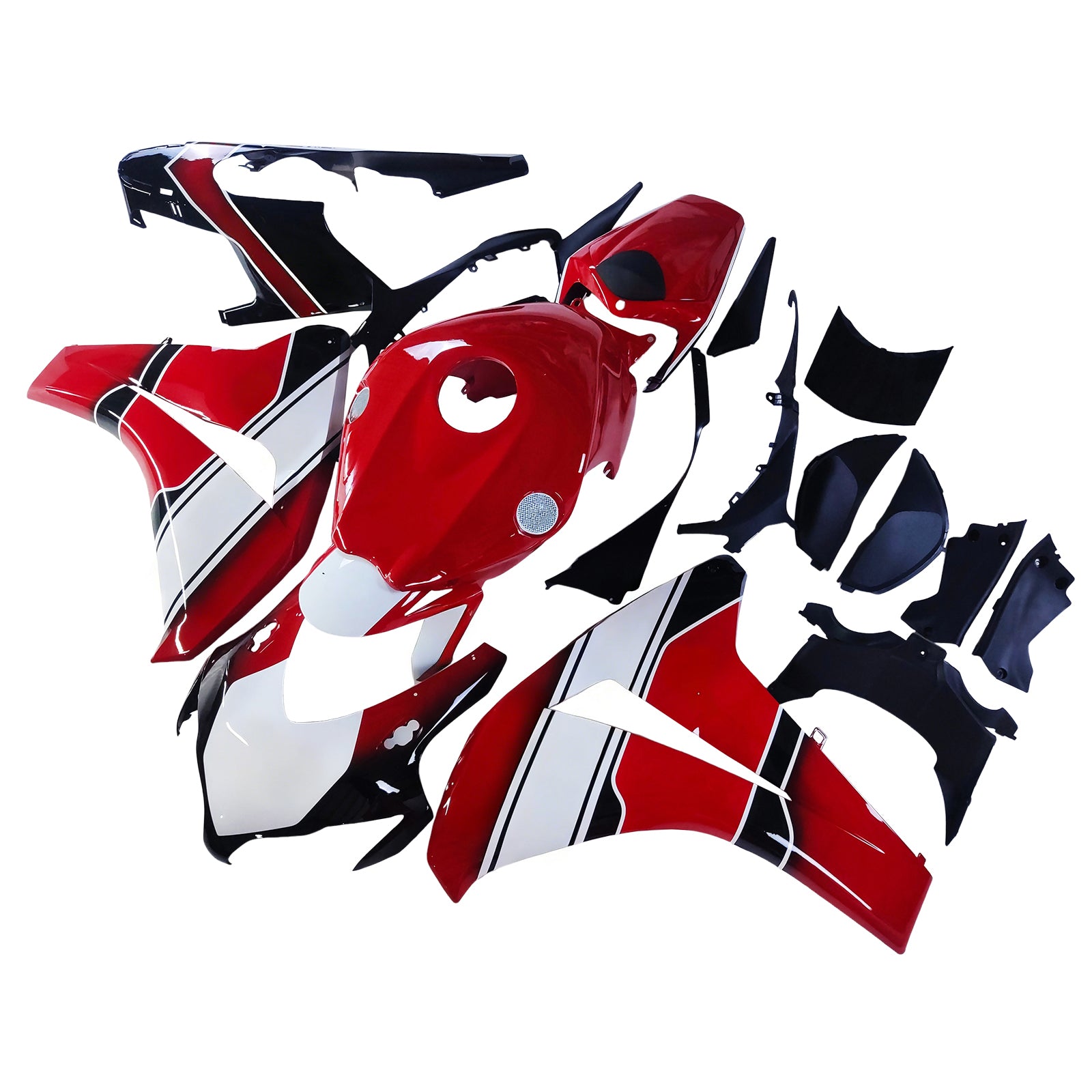 Amotopart Honda CBR1000RR 2008-2011 Kit Carrosserie plastični abs