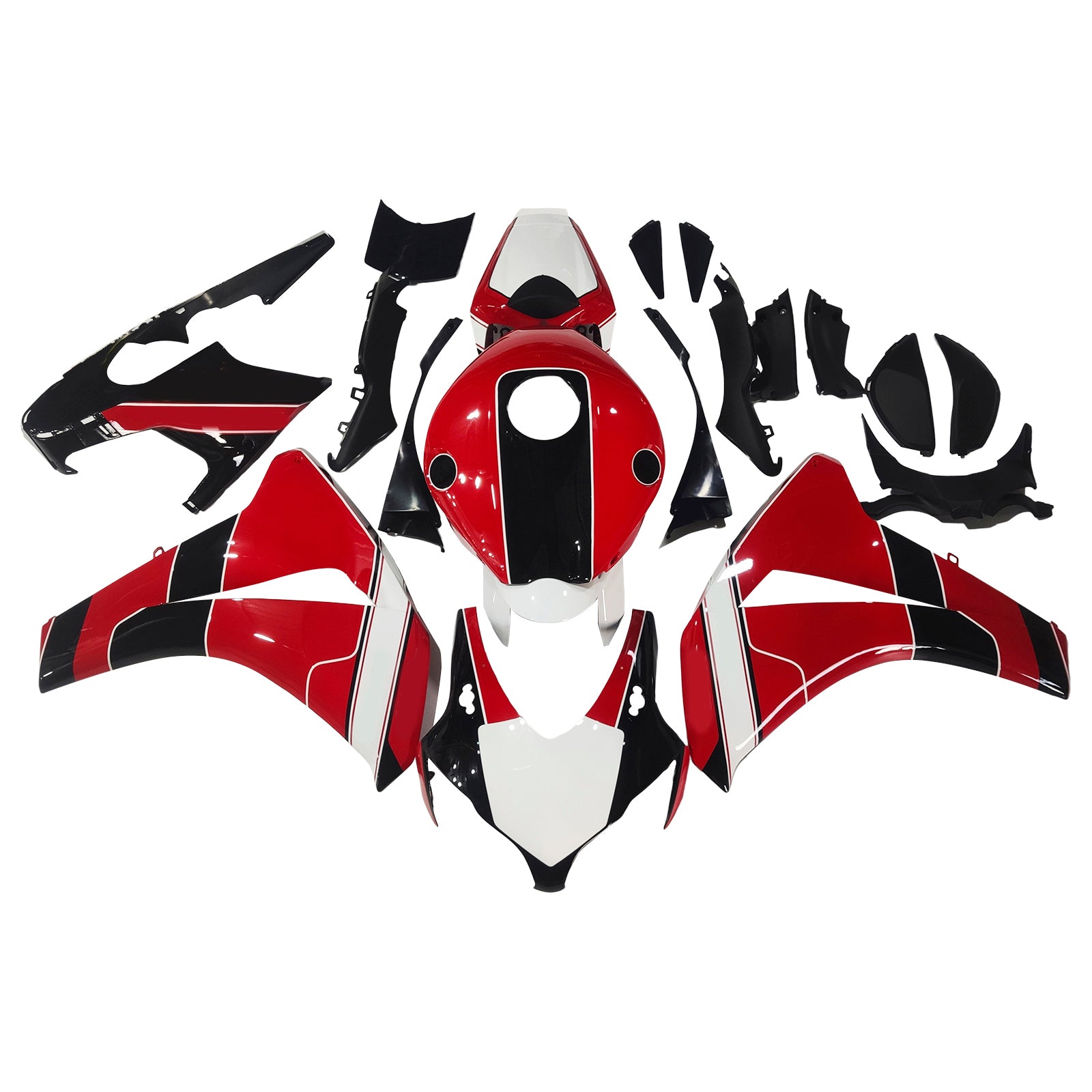 Amotopart Honda CBR1000RR 2008-2011 ABS kunststof carrosseriekuipset