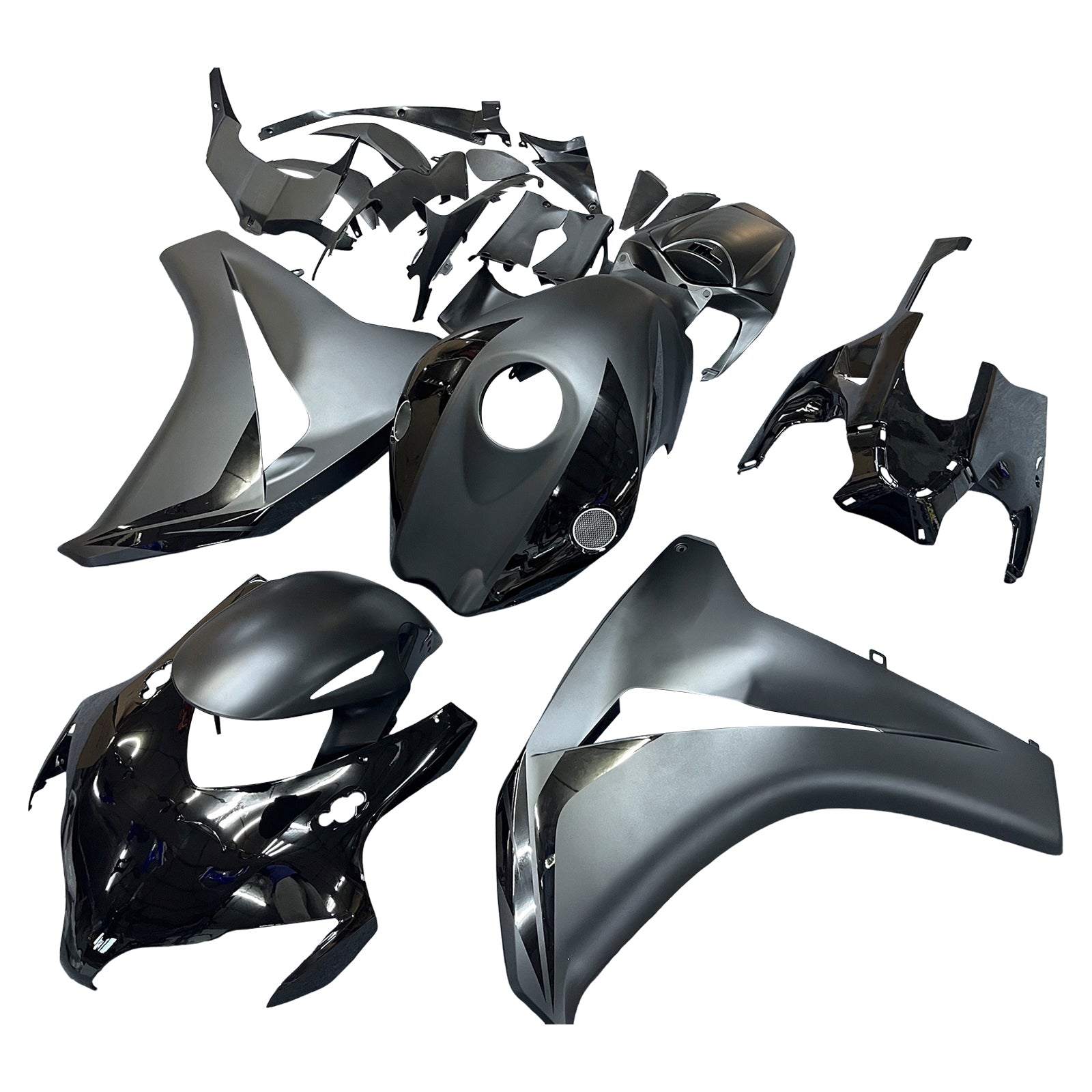 Amotopart Honda CBR1000RR 2008-2011 Kit Carénage Carrosserie Plastique ABS