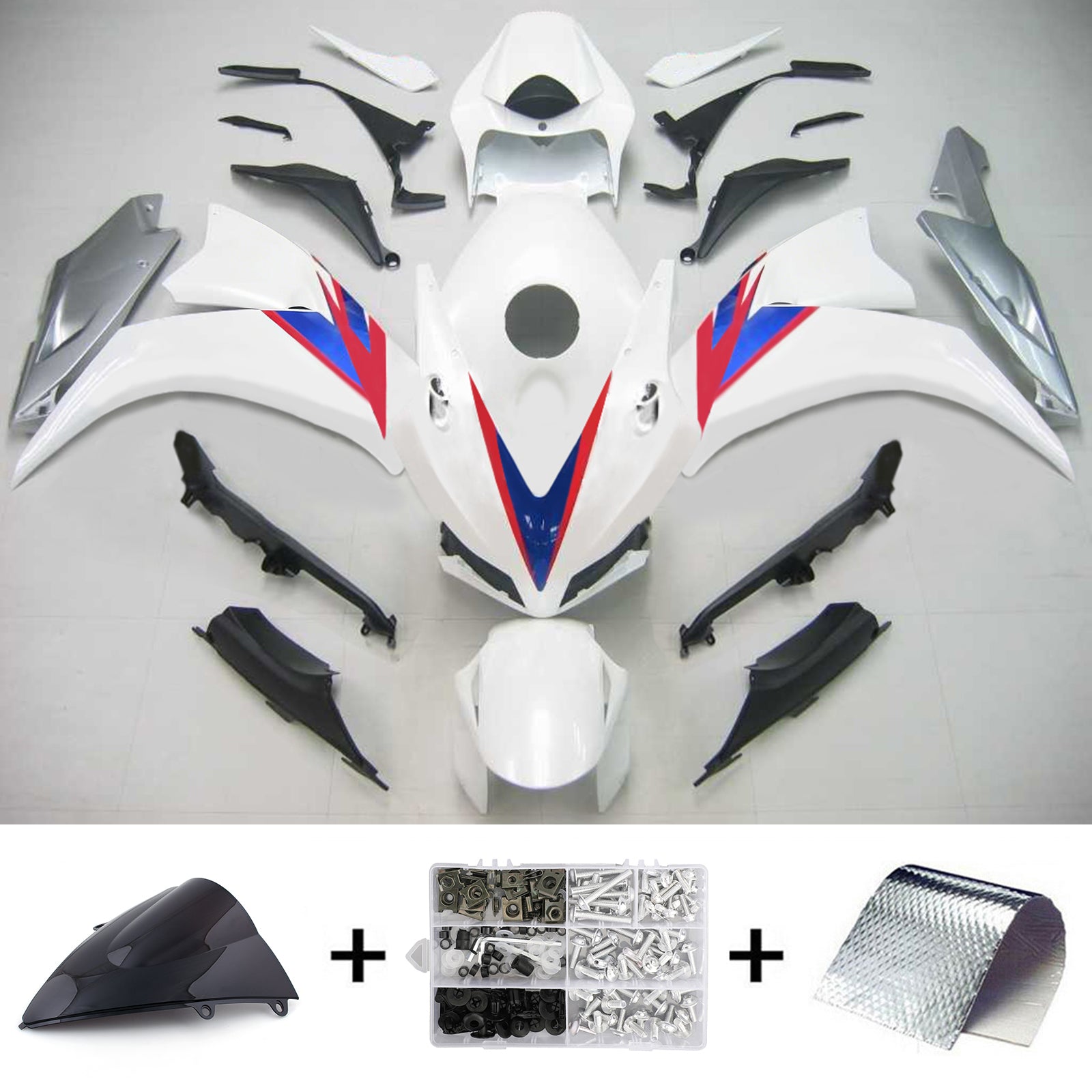 Injectiekuipset carrosserie kunststof ABS voor Honda CBR1000RR 2012-2016