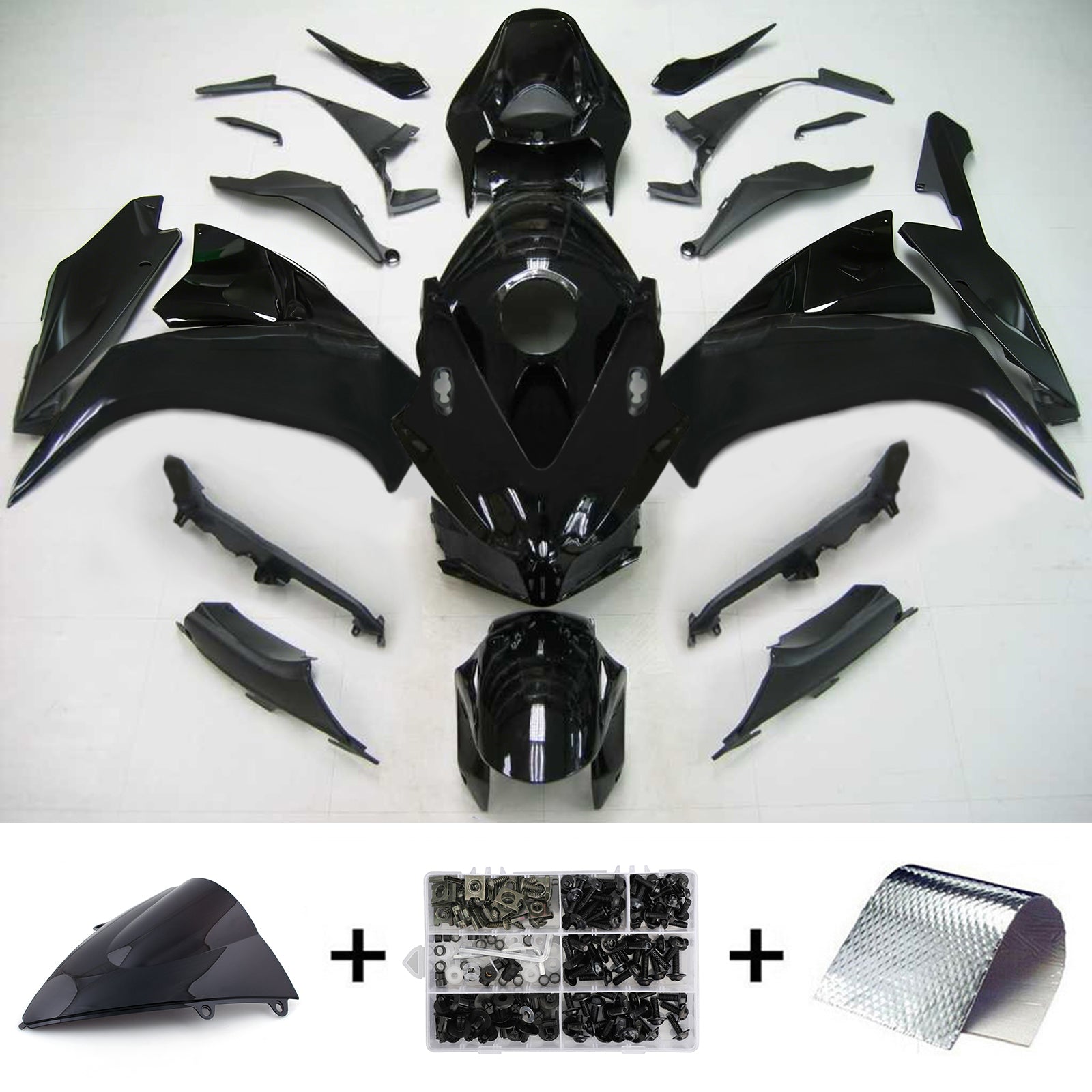 Injectiekuipset carrosserie kunststof ABS voor Honda CBR1000RR 2012-2016
