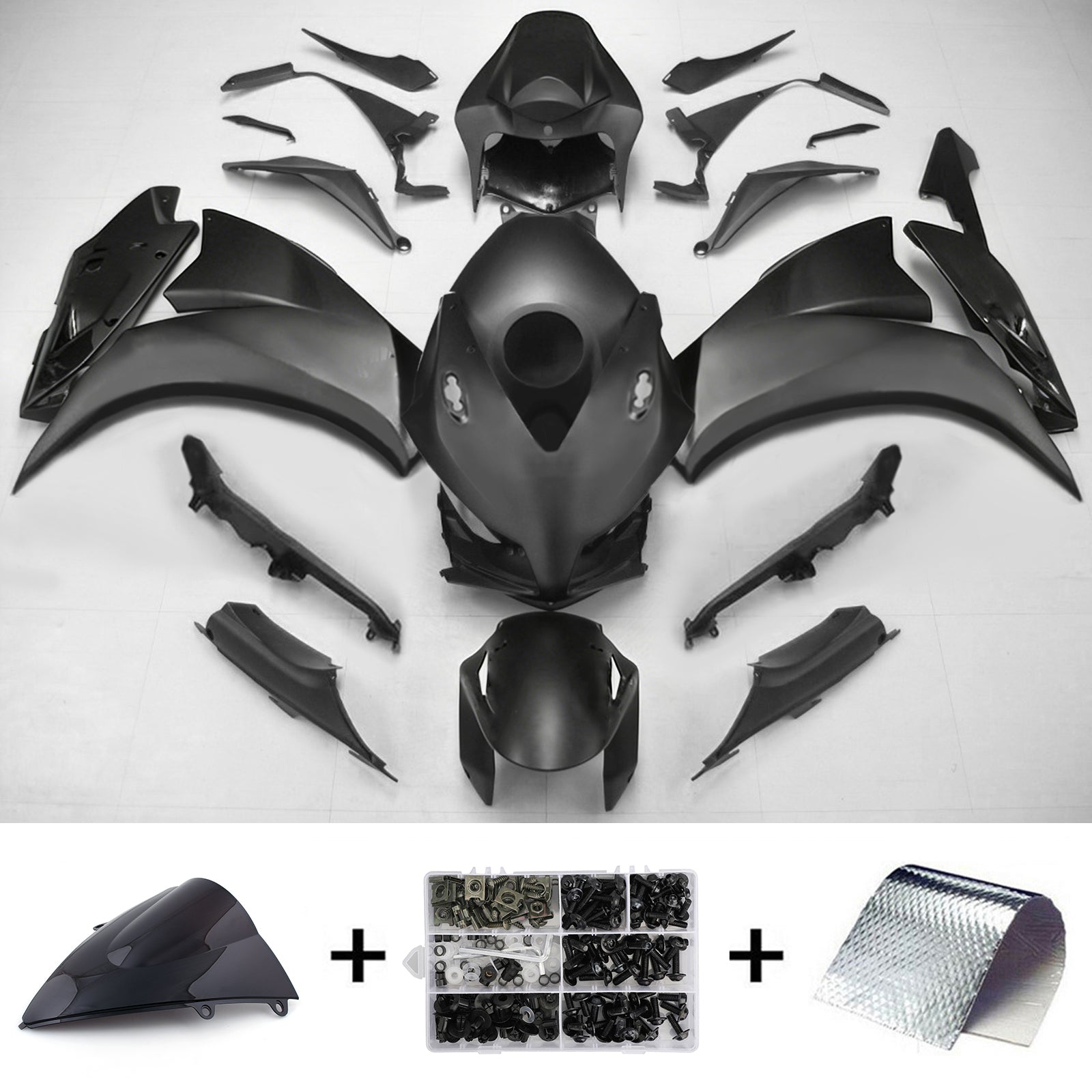 Injectiekuipset carrosserie kunststof ABS voor Honda CBR1000RR 2012-2016