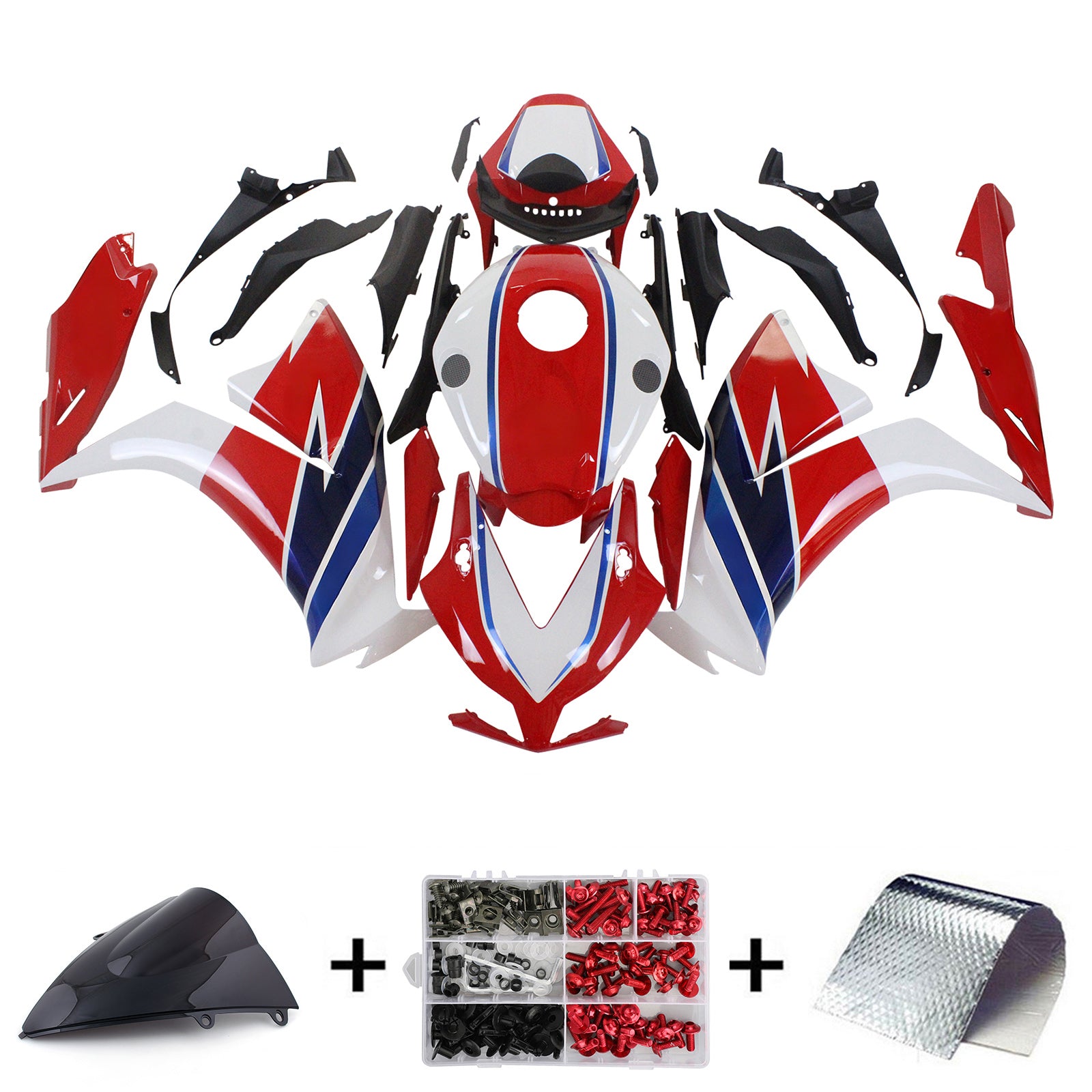 Kit de carenado de inyección Bodywork ABS para Honda CBR1000RR 2012-2016