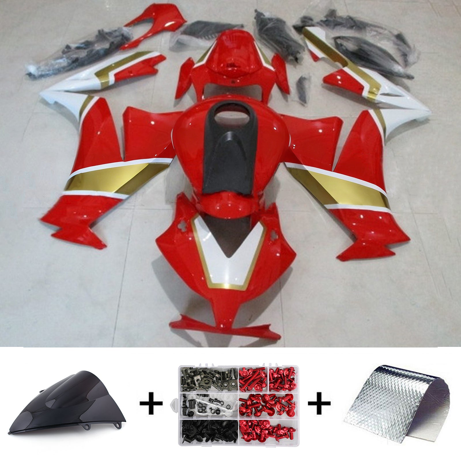 Injectie kuip kit carrosserie plastic buikspieren voor Honda CBR1000RR 2012-2016