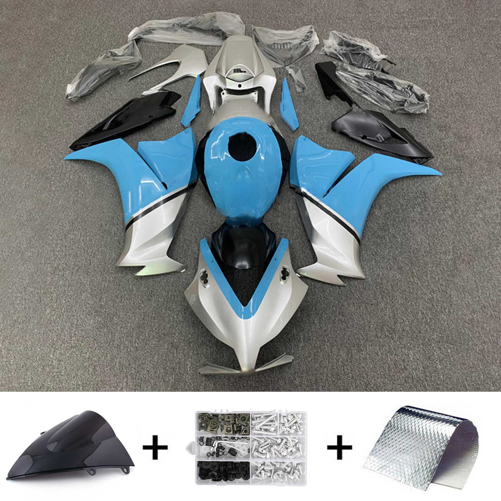 Amotopart Honda CBR1000RR 2012-2016 ABS kunststof carrosseriekuipset