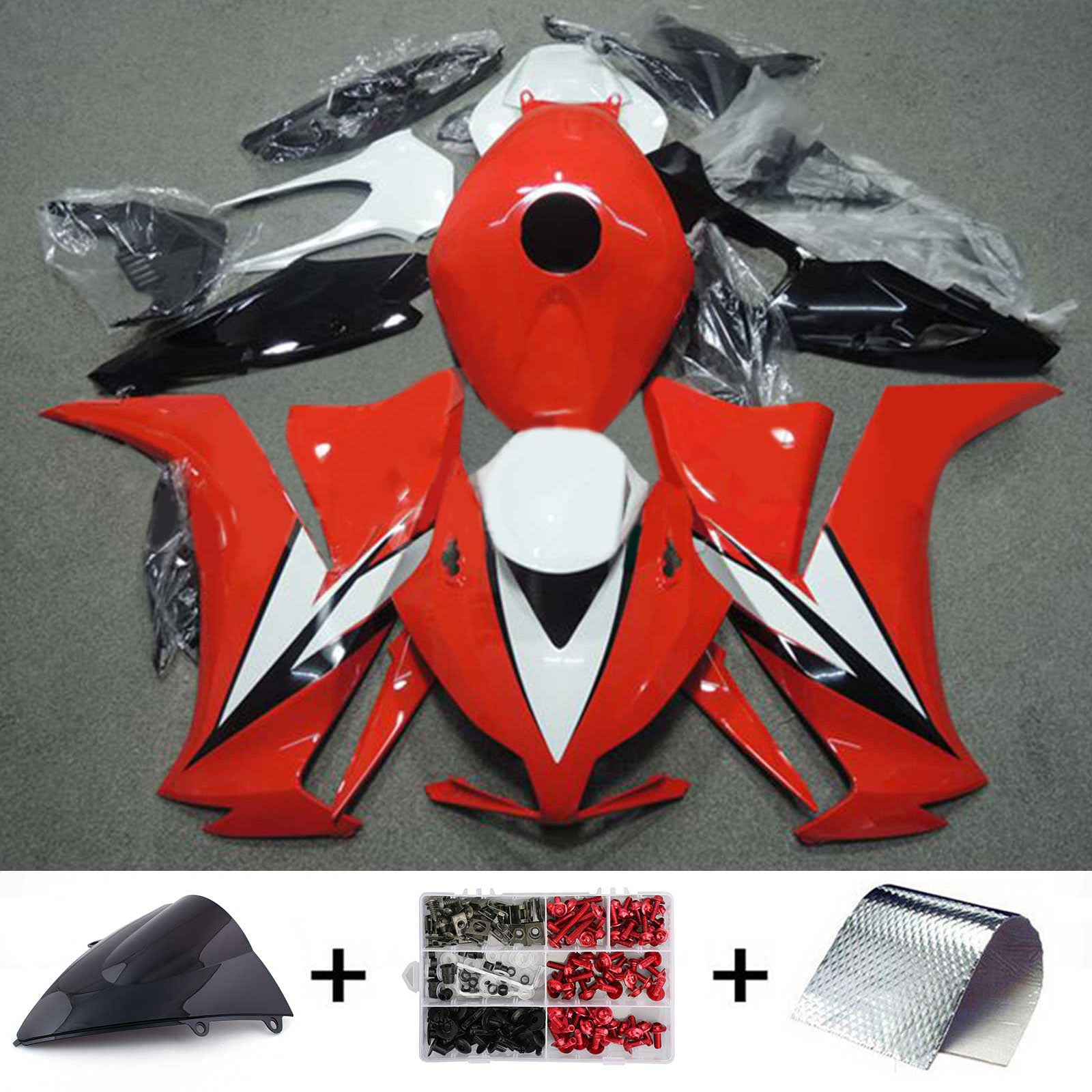 Amotopart Honda CBR1000RR 2012-2016 Kit carenatura carrozzeria in plastica ABS