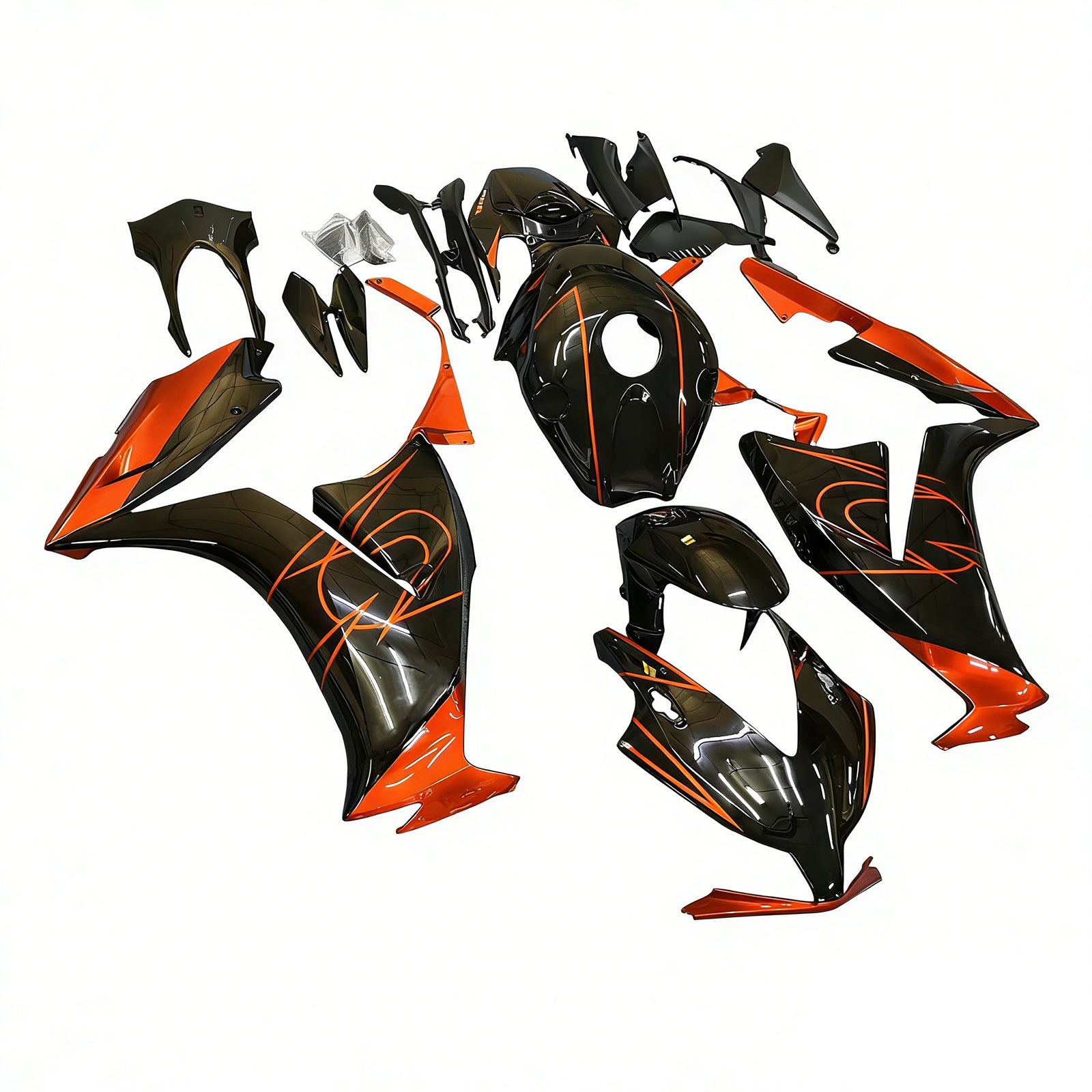 Amotopart Honda CBR1000RR 2012-2016 Kit Carénage Carrosserie Plastique ABS