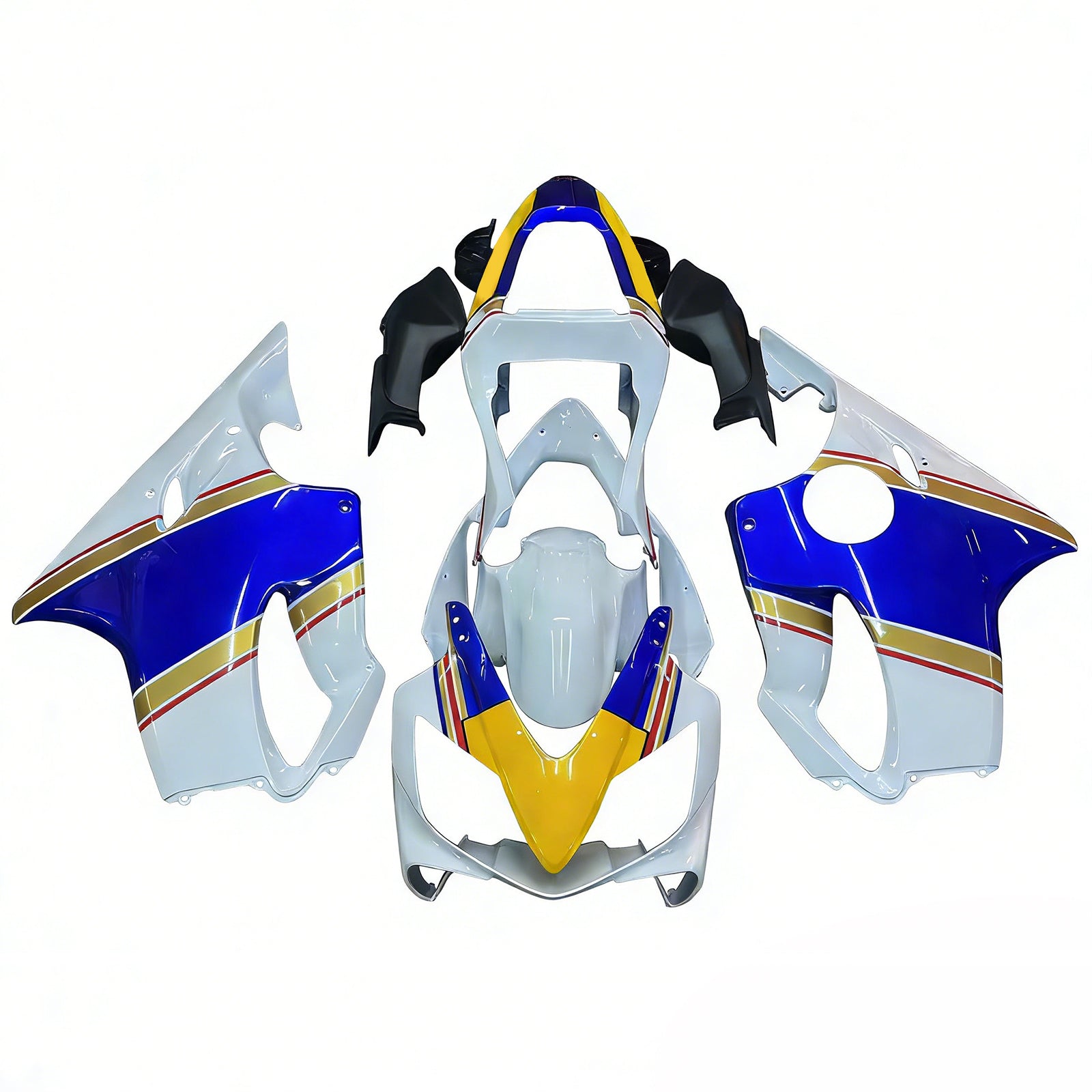 Pokoje Amotopart 2001-2003 Honda CBR 600 F4I White Rothmans Honda Generic