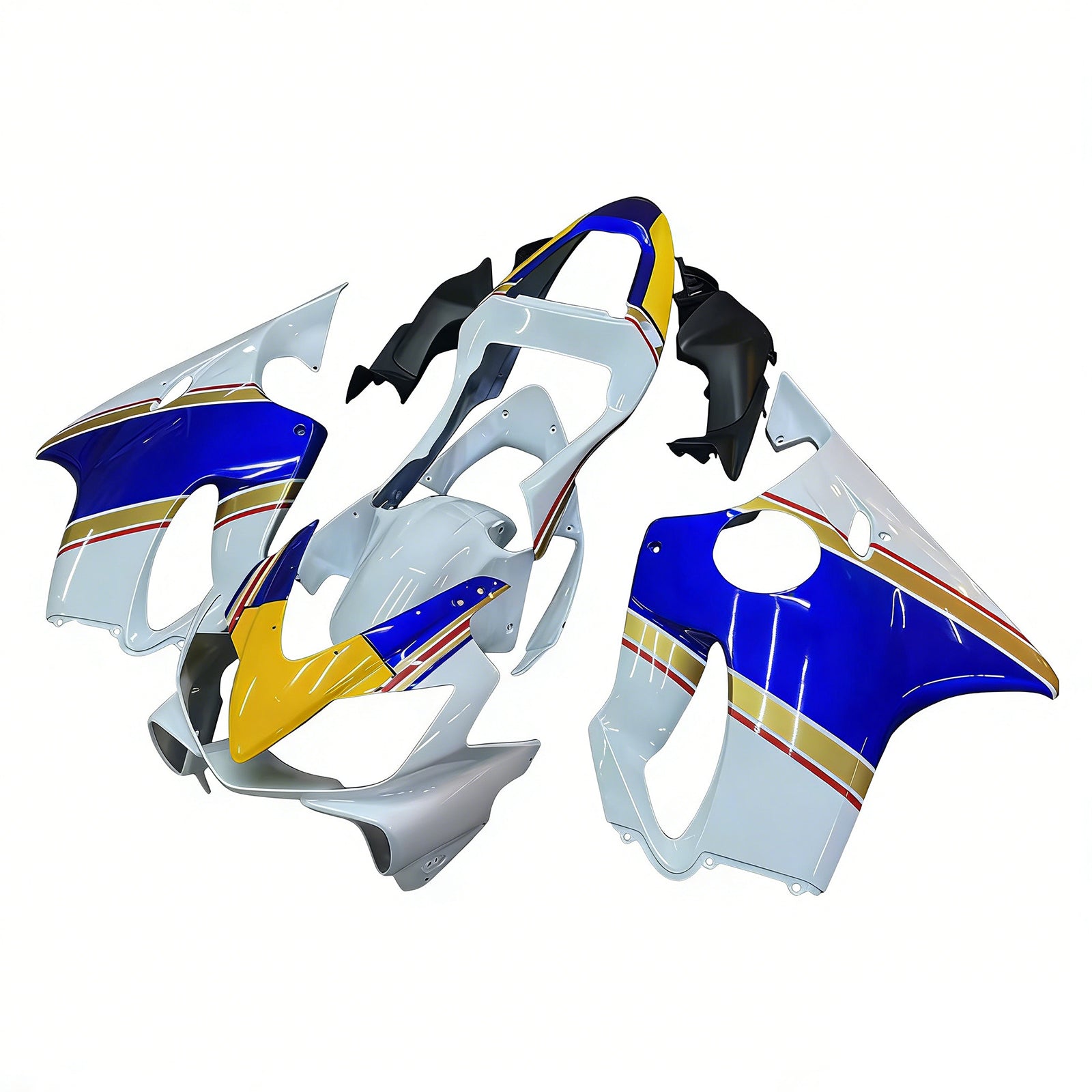 Pokoje Amotopart 2001-2003 Honda CBR 600 F4I White Rothmans Honda Generic