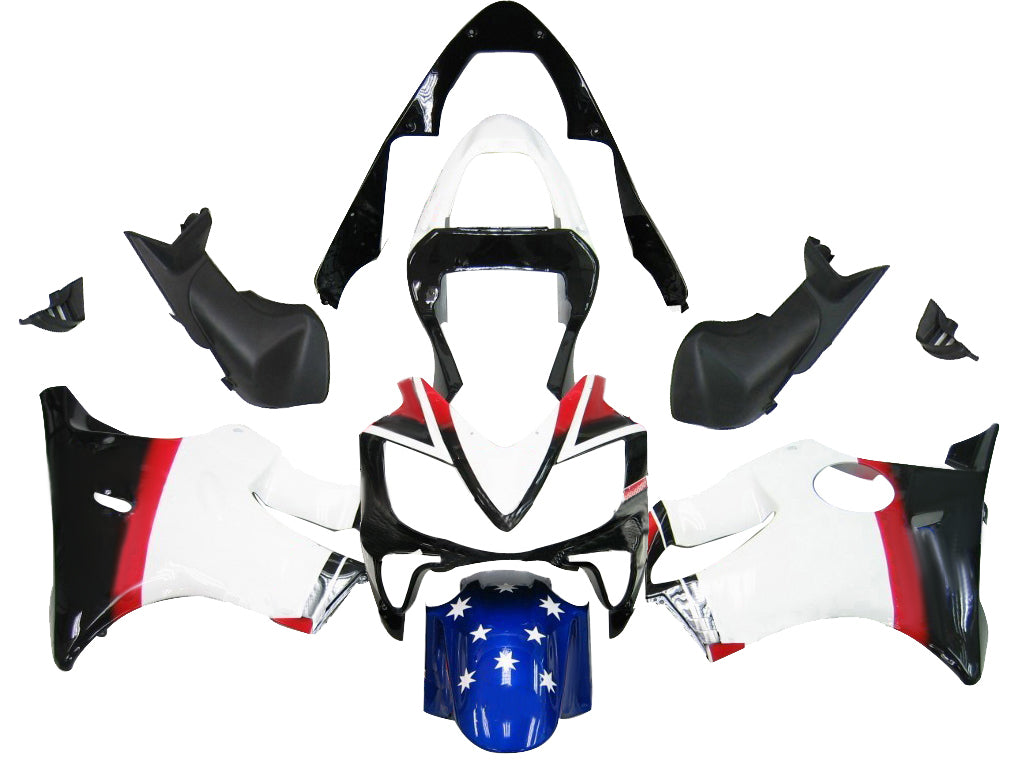 Amotopart stroomlijnkappen 2001-2003 Honda CBR 600 F4i Veelkleurig Honda Generiek