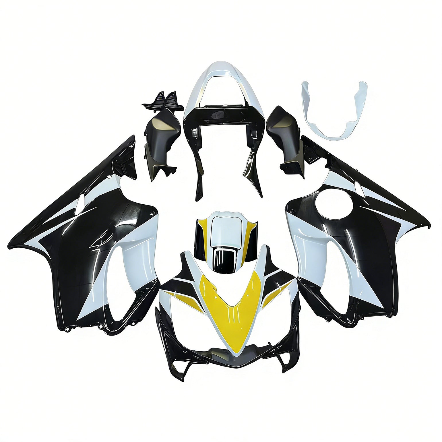 Carénages Amotopart 2001-2003 Honda CBR 600 F4i Noir &amp