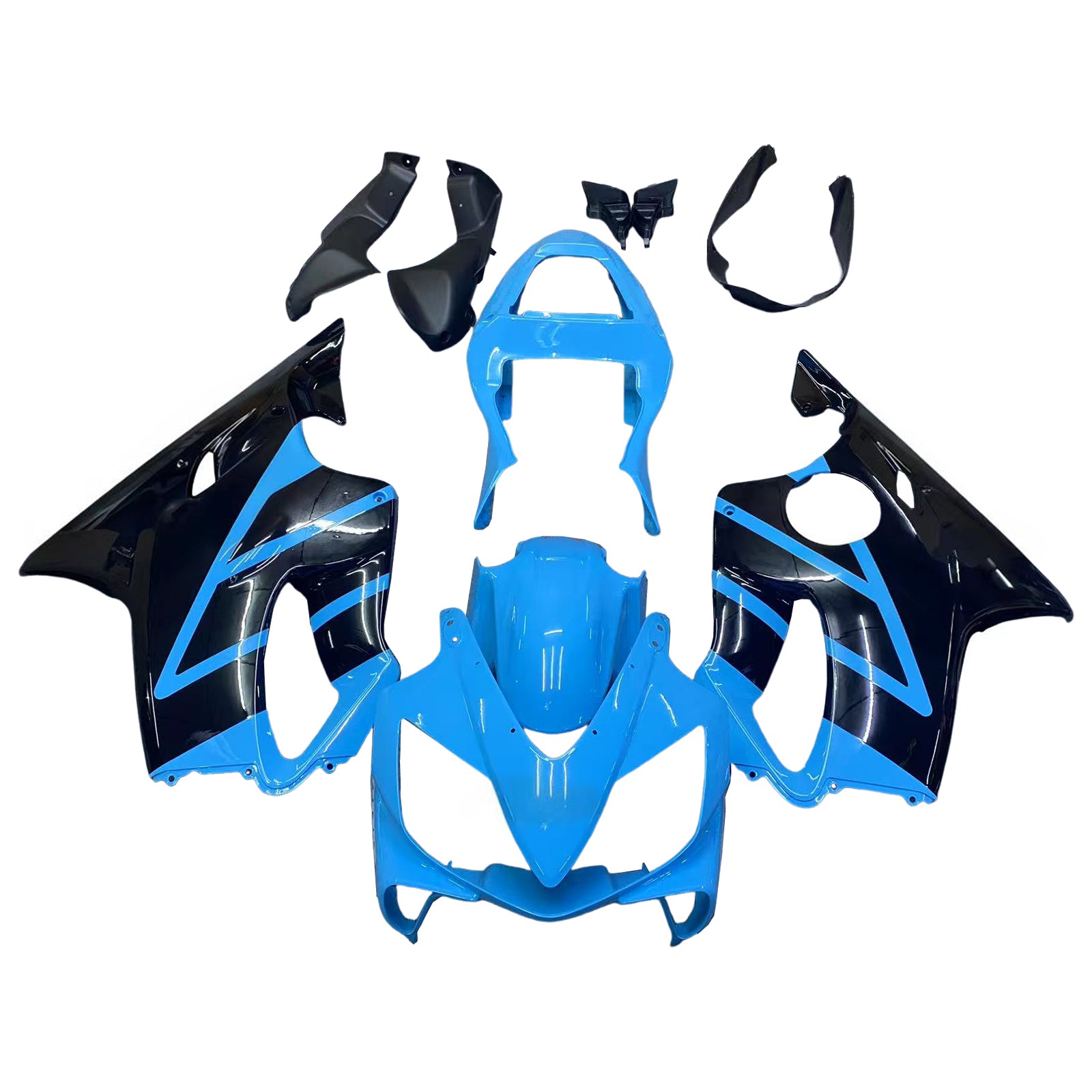 Zestaw owiewki wtrysku, ABS tworzywa sztuczna dla Honda CBR600 F4I 2001-2003