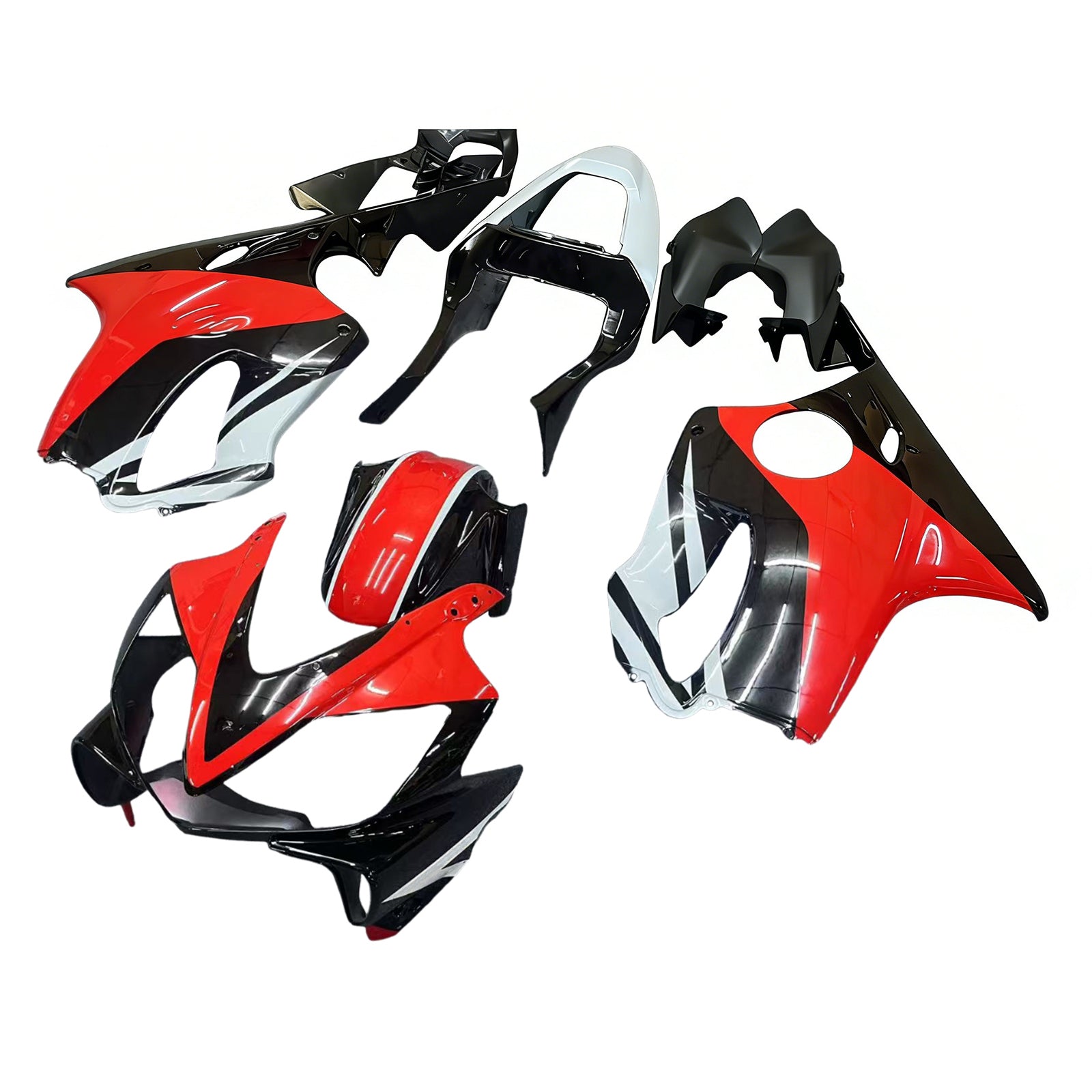 Kit de carénage en plastique ABS injecté pour Honda CBR600 F4i 2001-2003