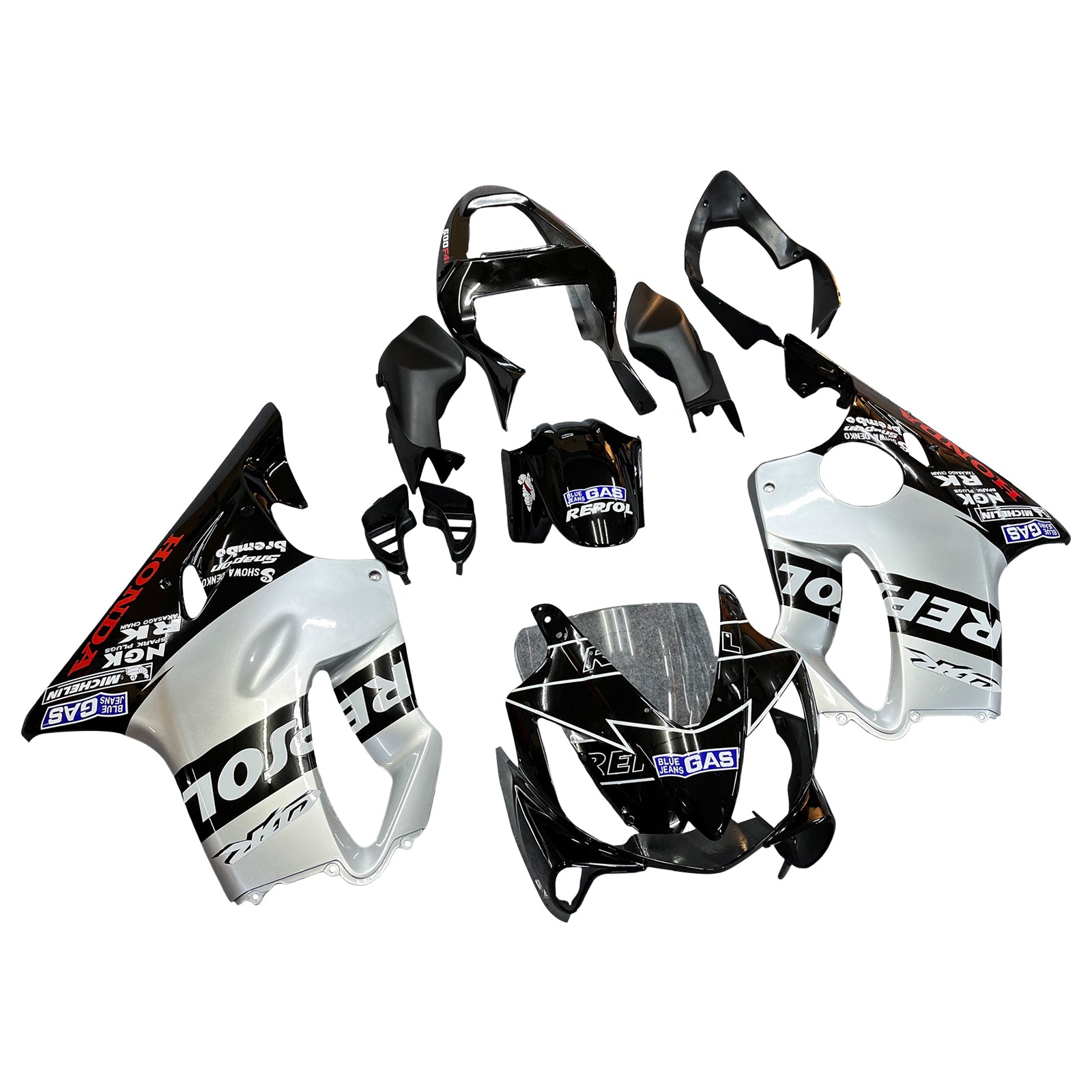 Amotopart Honda CBR600 F4i 2001-2003 ABS muovinen korin suojasarja