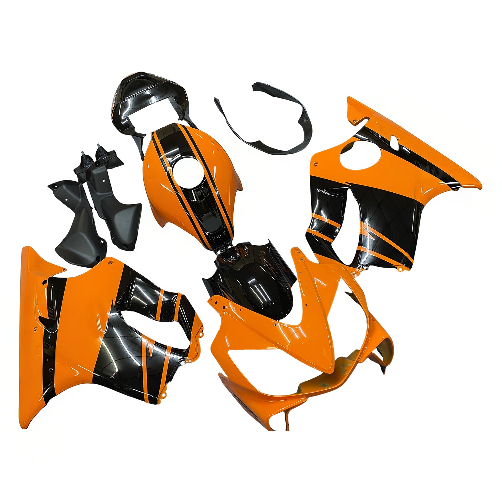 Amotopart Honda CBR600 F4i 2001-2003 Kit Carénage Carrosserie Plastique ABS