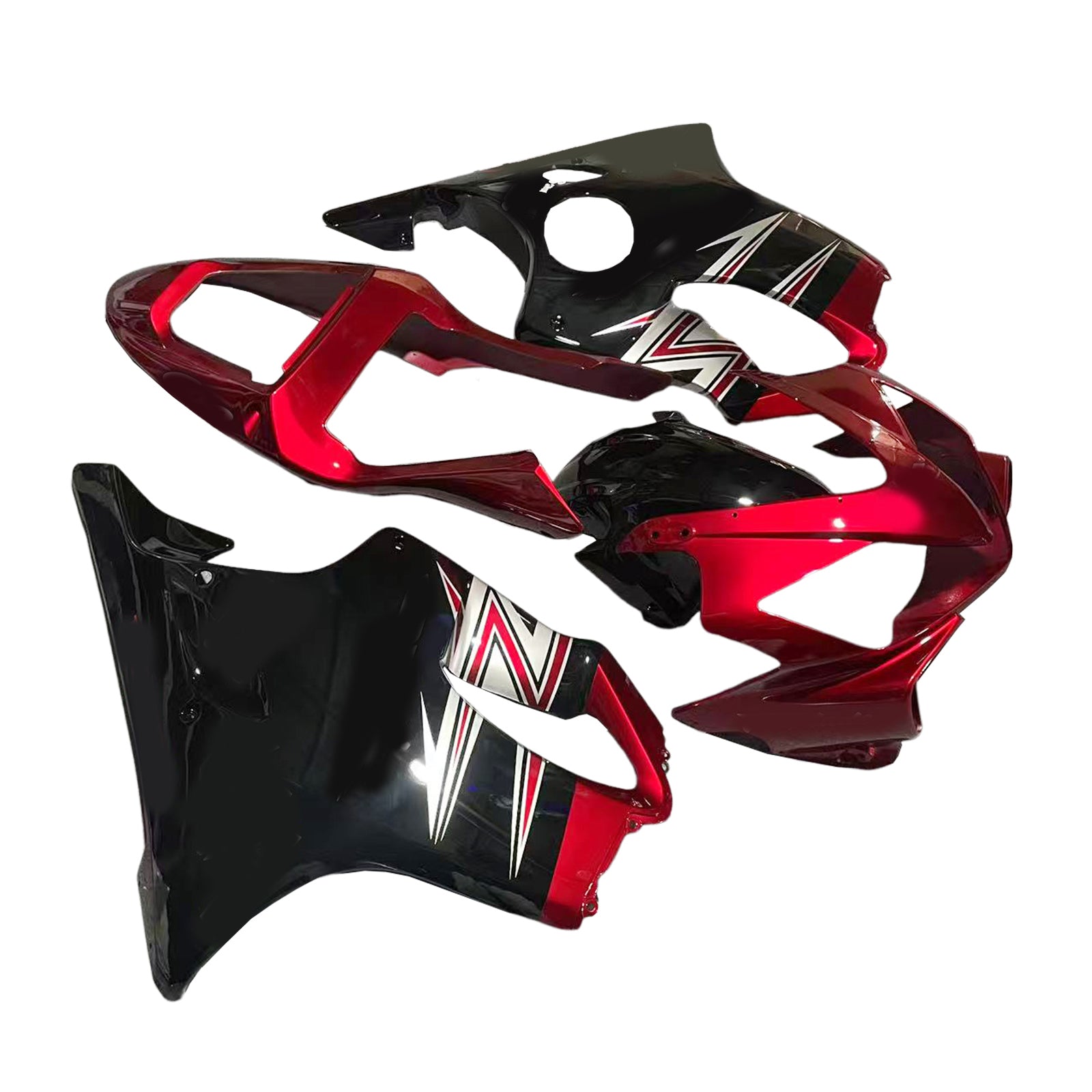Amotopart Honda CBR600 F4i 2001-2003 Zestaw owiewek plastikowych ABS