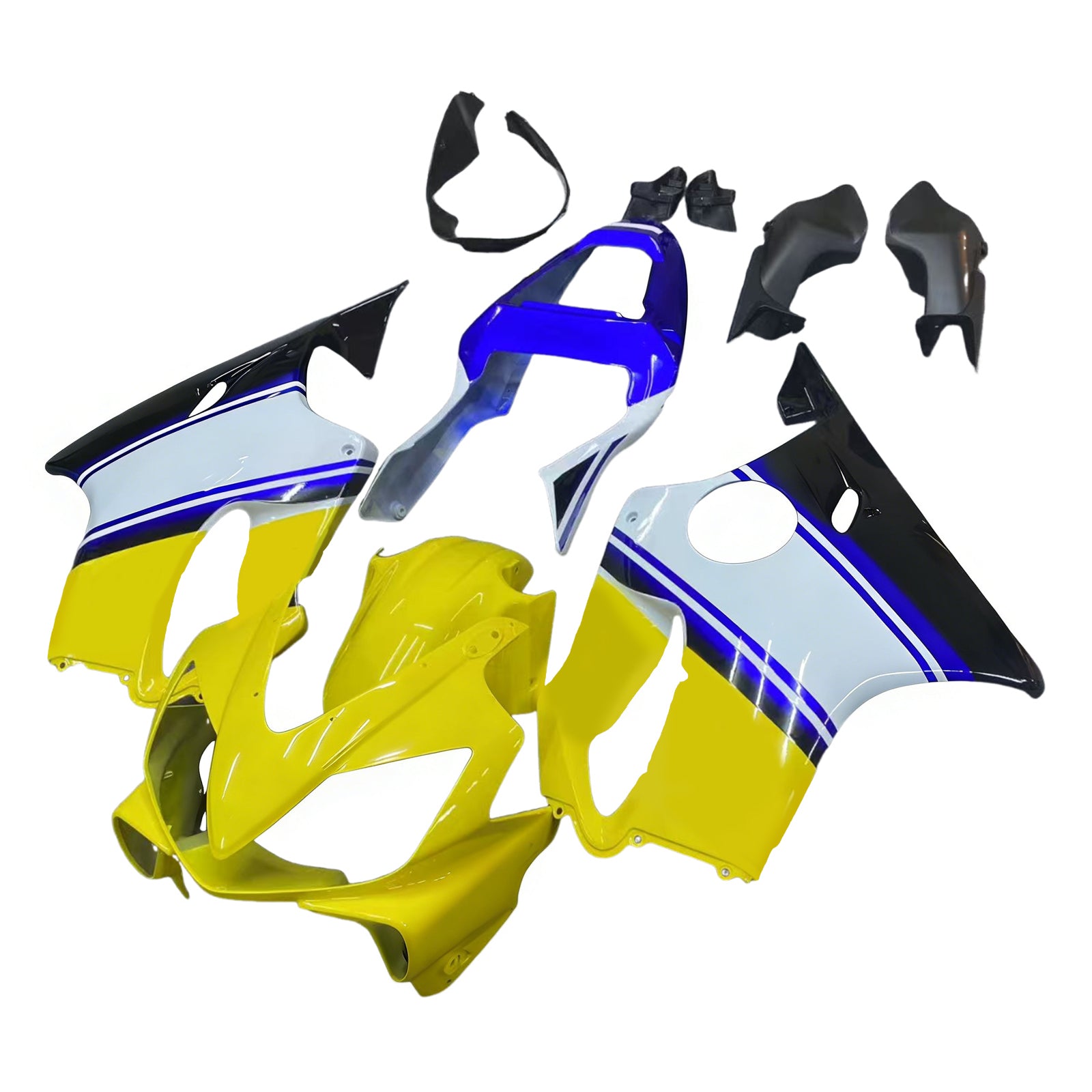 Amotopart Honda CBR600 F4i 2001-2003 ABS kunststof carrosseriekuipset