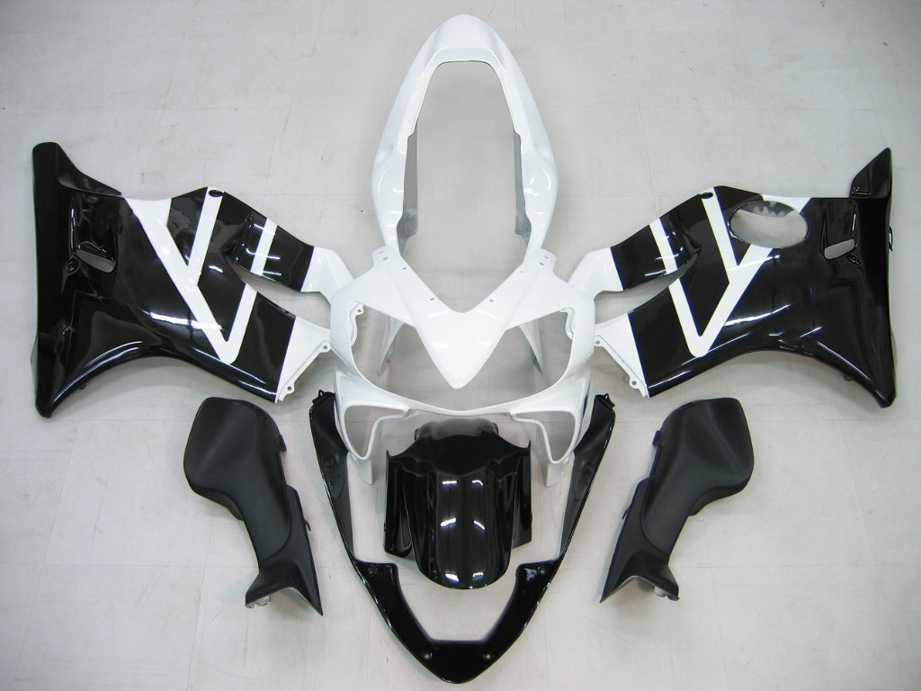 Amotopart stroomlijnkappen 2004-2007 Honda CBR 600 F4i zwart-wit F4i generiek
