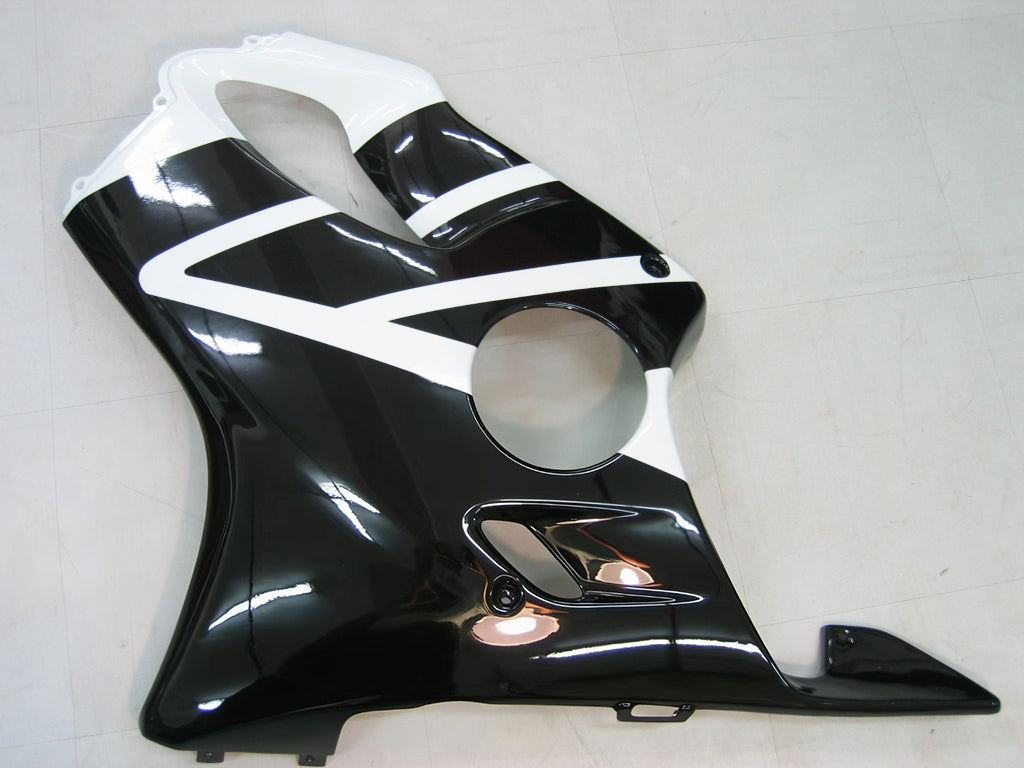 Carénages Amotopart 2004-2007 Honda CBR 600 F4i Noir &amp; Blanc F4i Generic