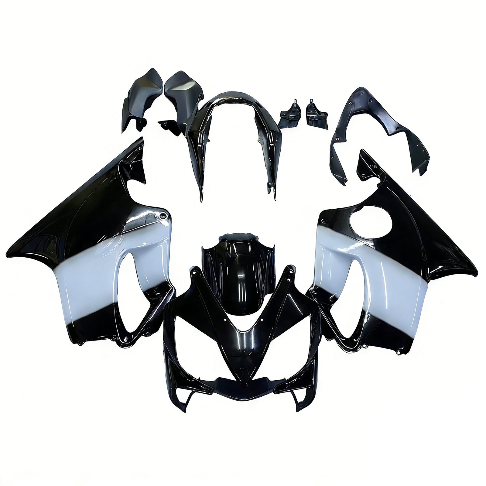 Sobe Amotopart 2004-2007 Honda CBR 600 F4I Black West Generic