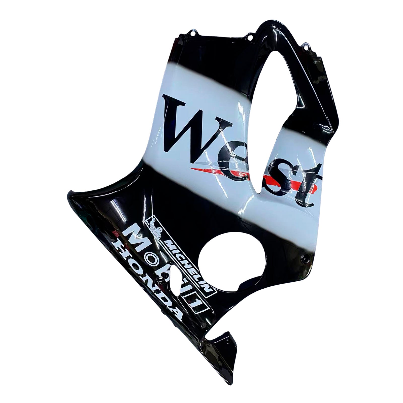 Amotopartin suojat 2004-2007 Honda CBR 600 F4i Black West Generic