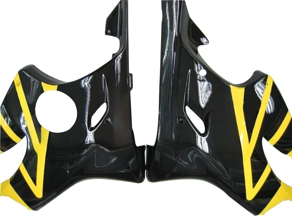Carénages Amotopart 2004-2007 Honda CBR 600 F4i Jaune &amp; Noir F4i Generic