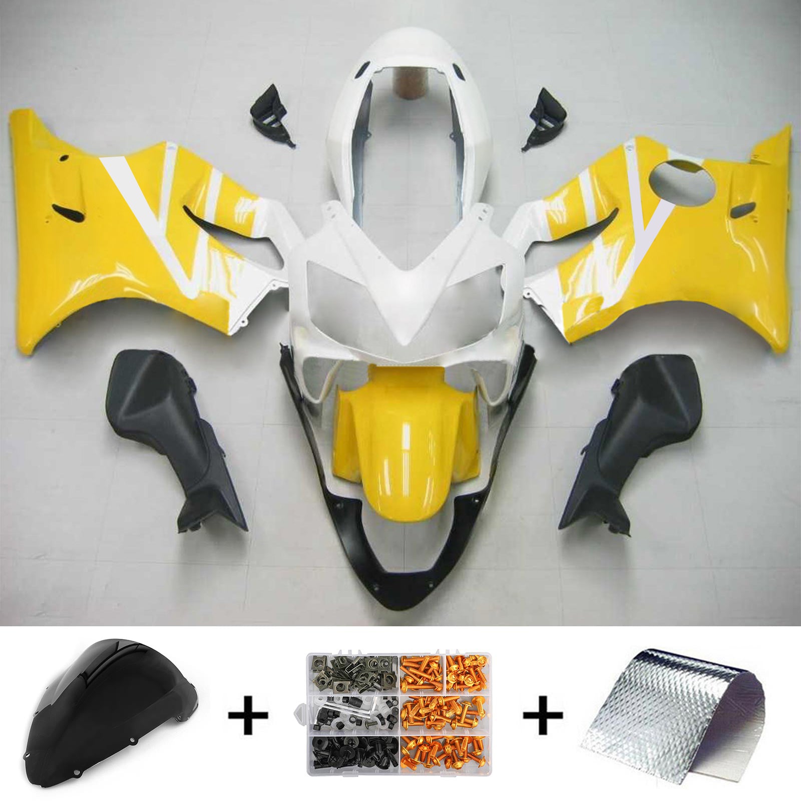Kit carena Amotopart Honda CBR600 F4i 2004-2007