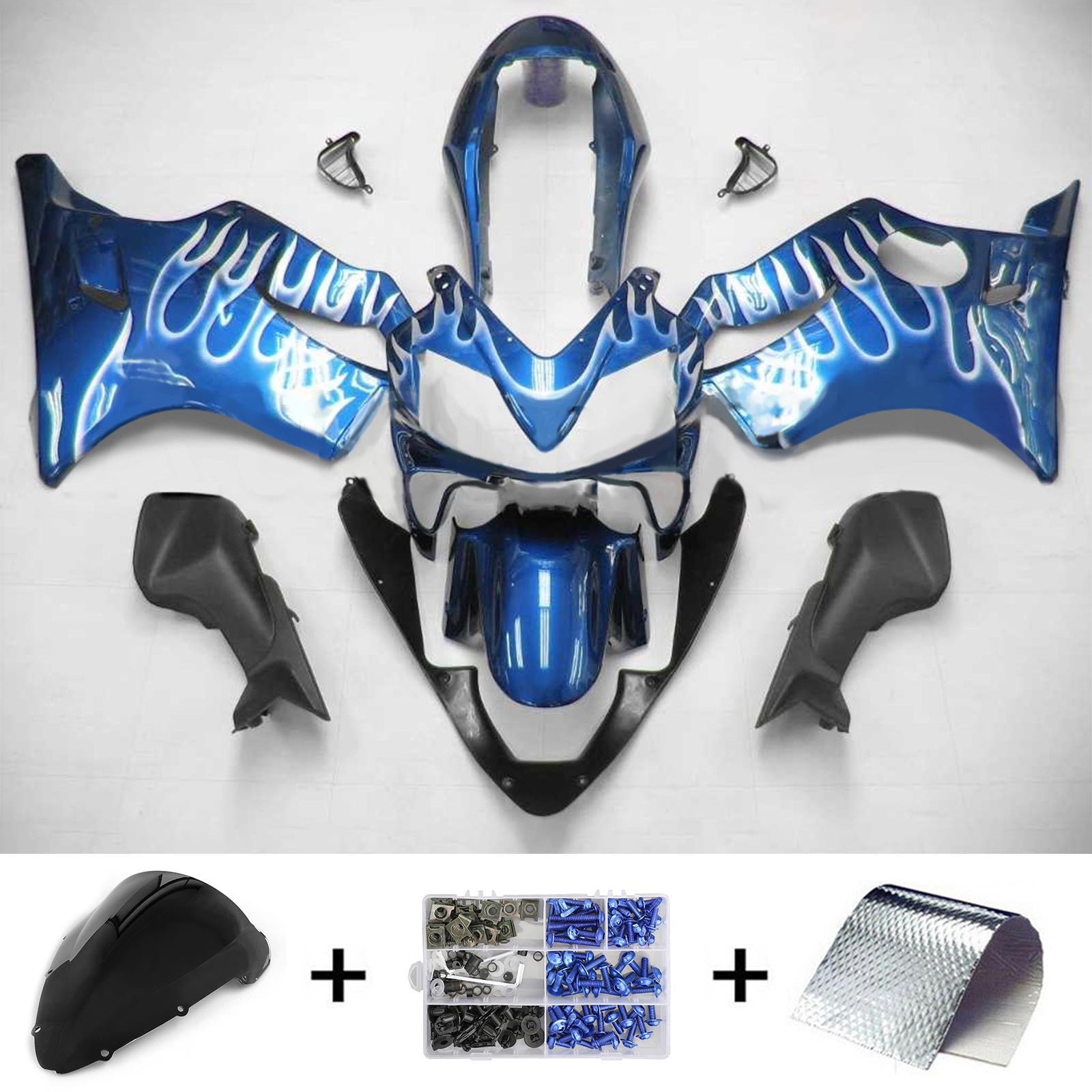 Kit carena Amotopart Honda CBR600 F4i 2004-2007